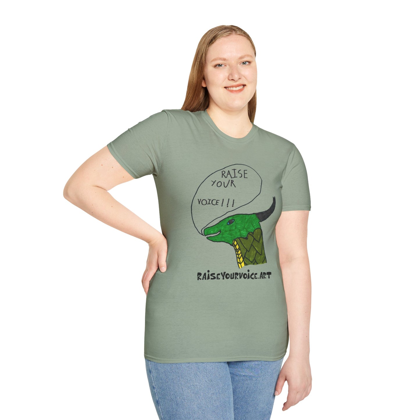 Dragons for the environment tee - unisex soft style tee