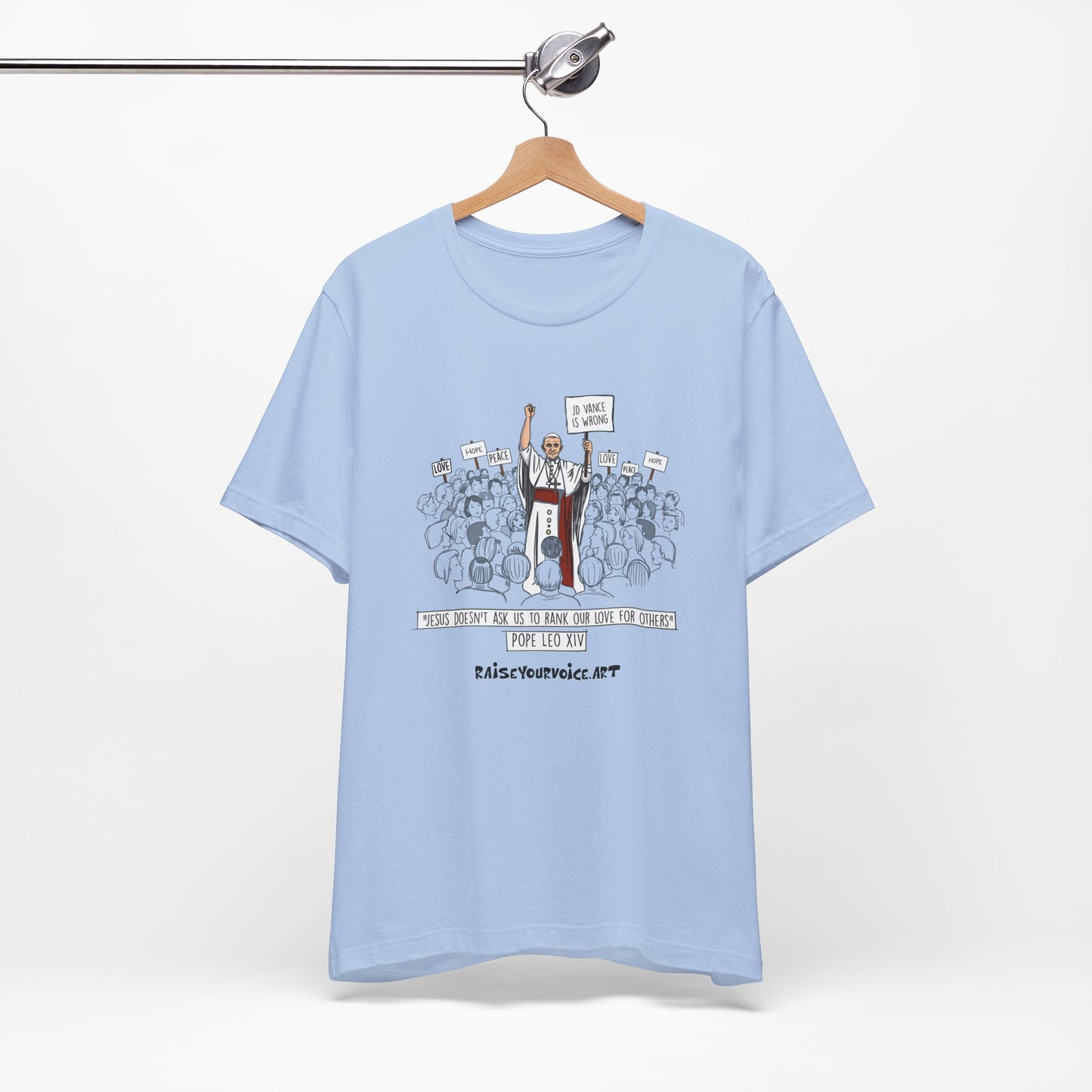 Pope Leo XIV Unisex Tee - American Pope Tribute
