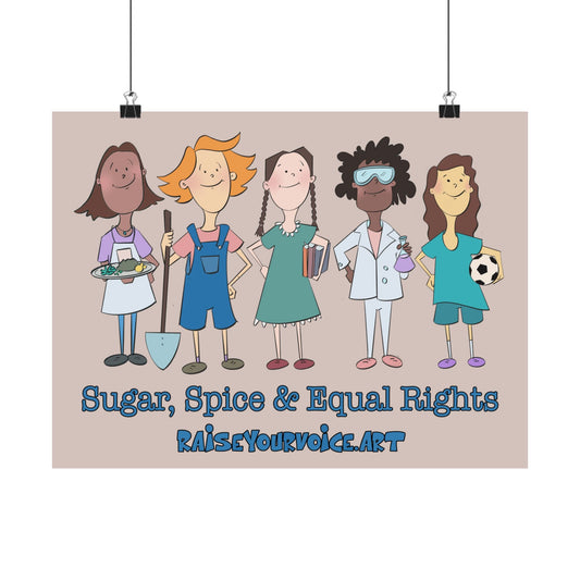 Sugar and Spice and Equal Rights poster