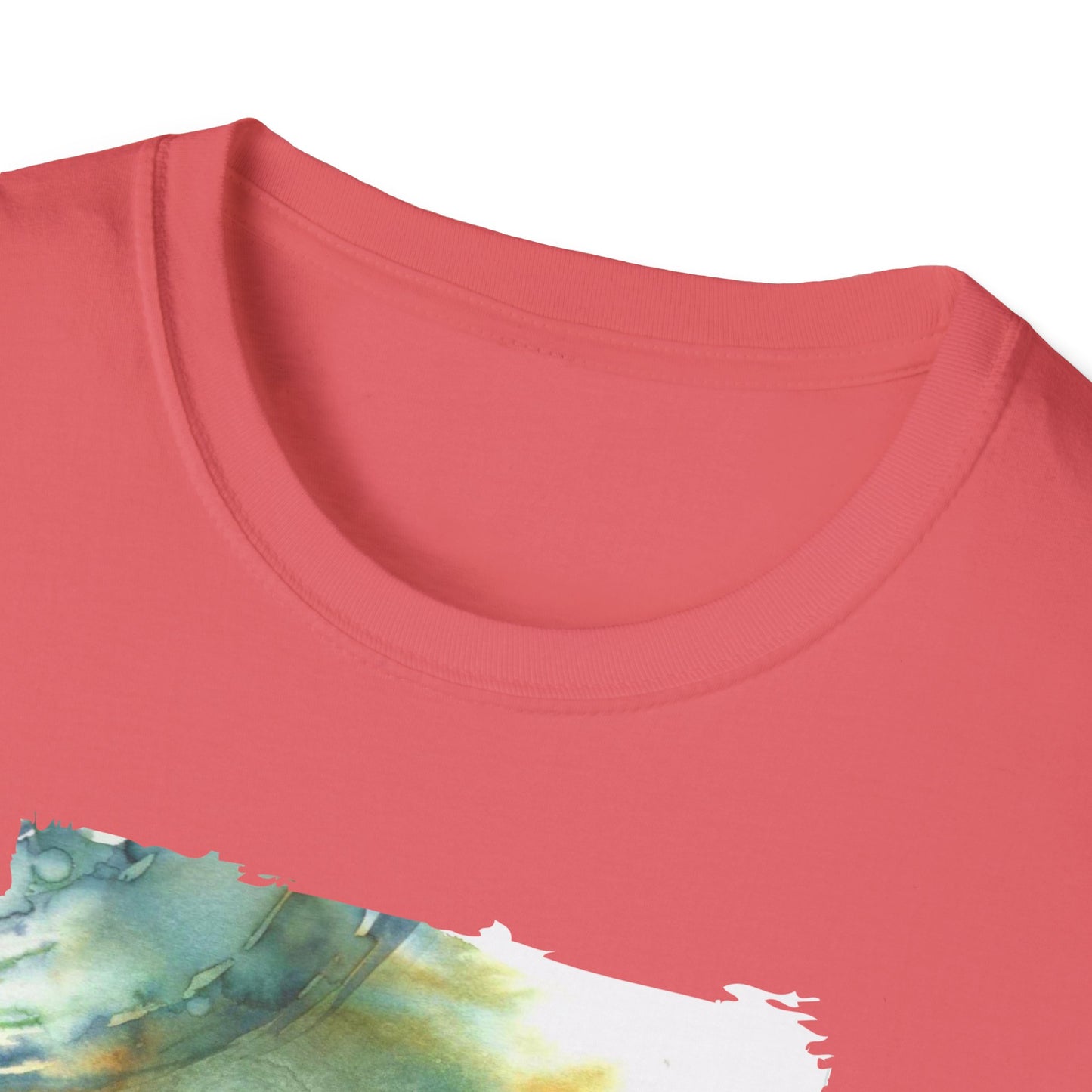 T-shirt for the fish lover, Eco-Friendly Artistic Watercolor T-Shirt | Raise Your Voice