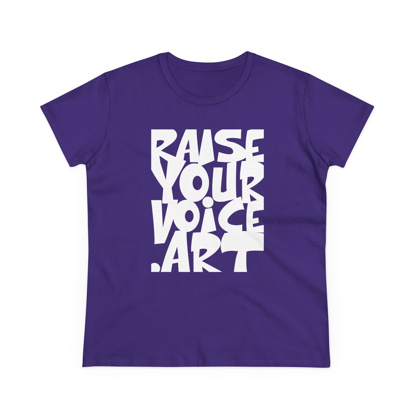 RaiseYourVoice.ART" Women's Tee