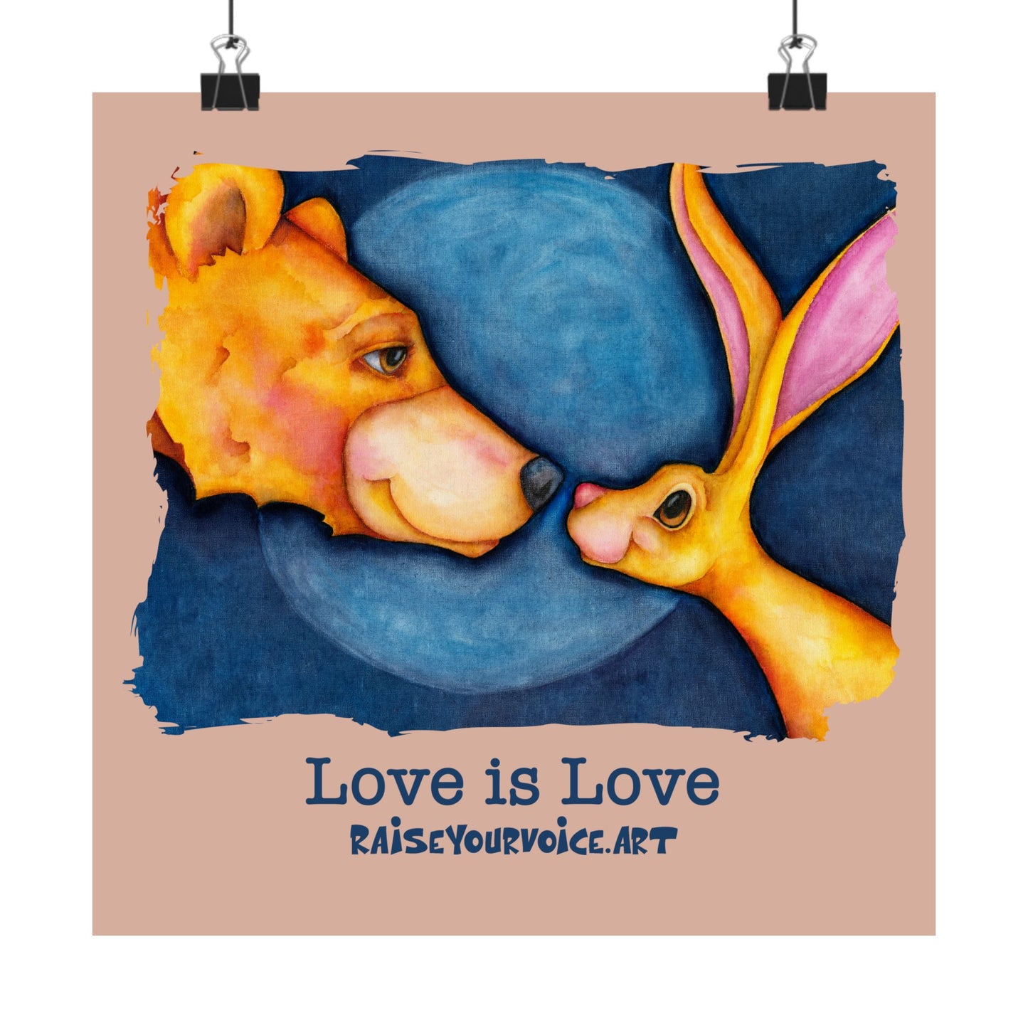 Love is Love Art Print - Matte Vertical Poster for Home Decor