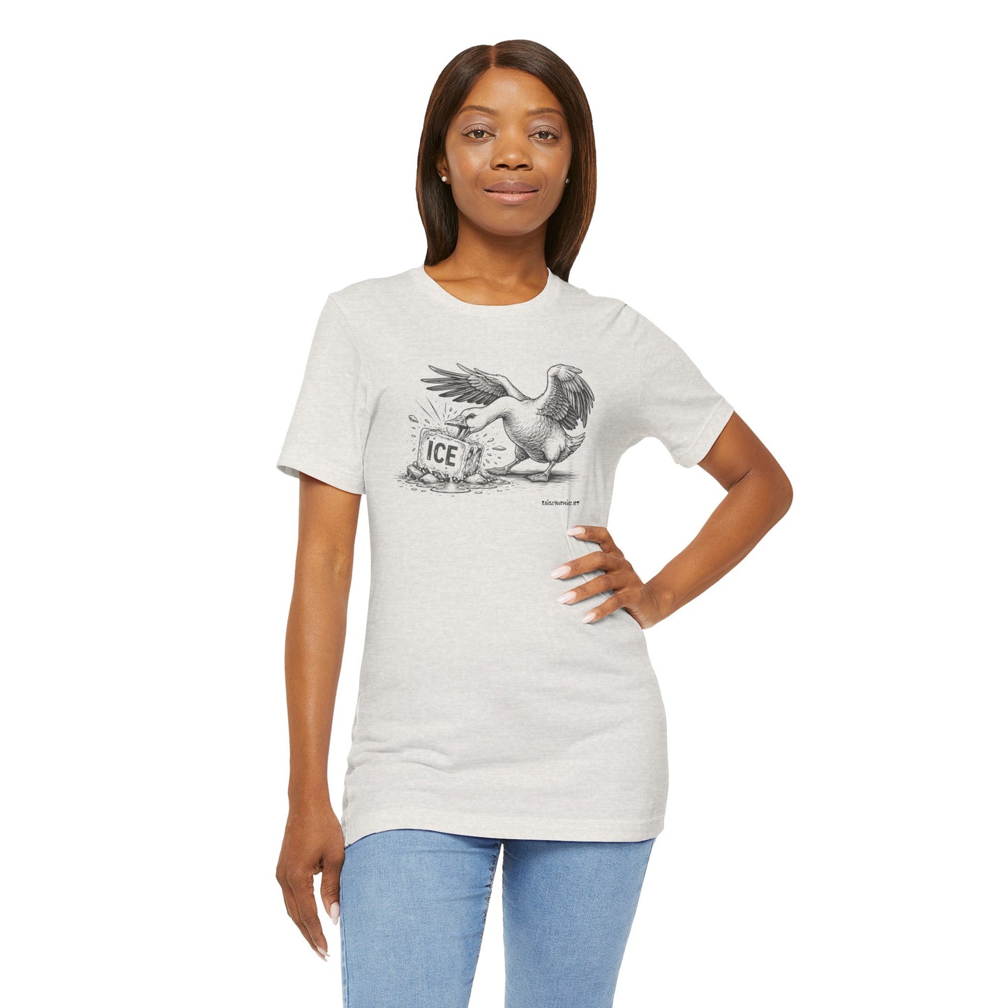 Methods of Resistance: Relentless Chaos - Goose, unisex tee.