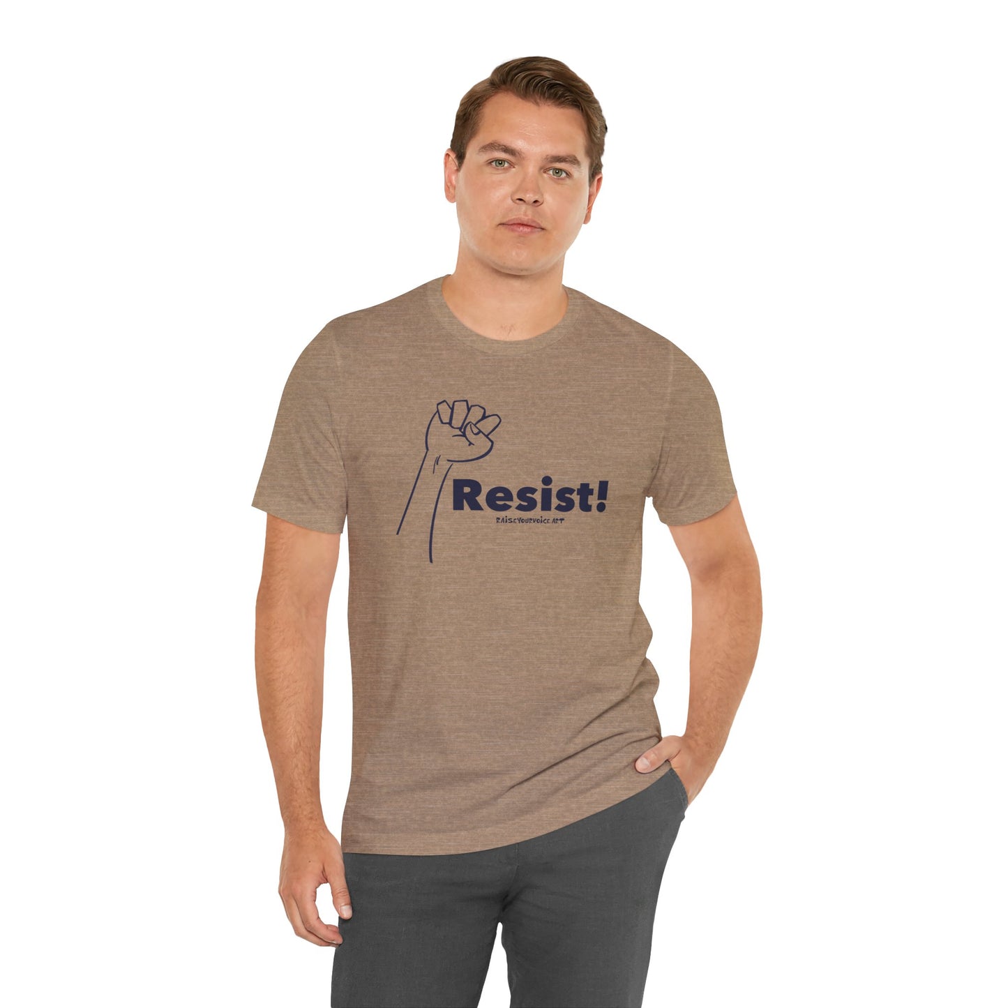 "Resist!" - Empowerment Unisex Jersey Tee