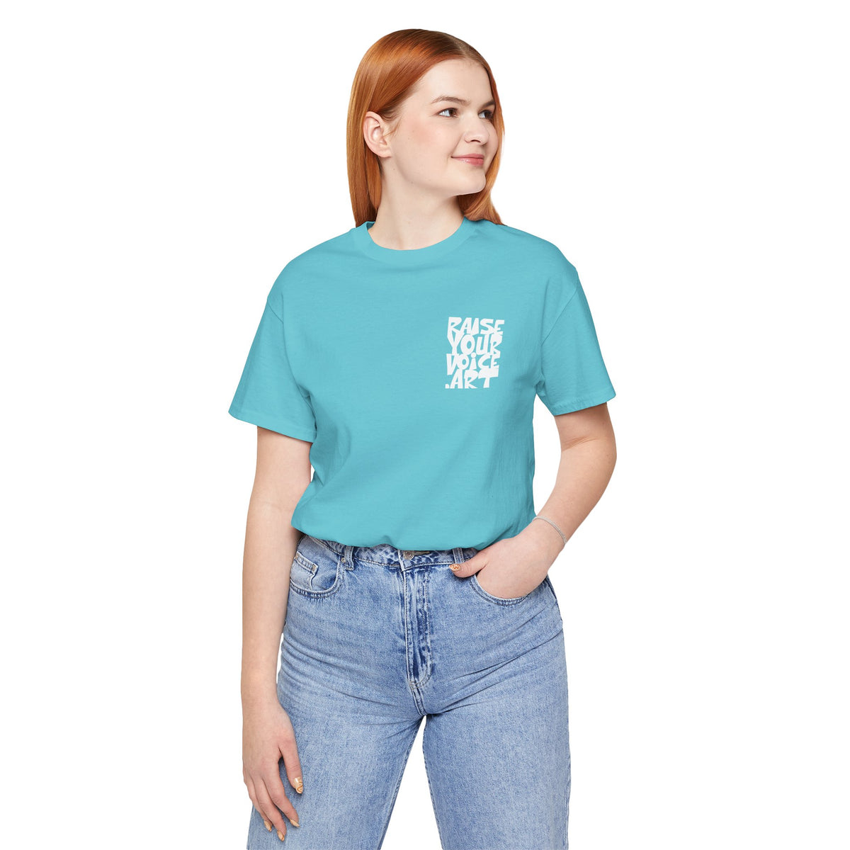 The Montana Plan, Ballot Box, image on the back, Unisex Jersey Short Sleeve Tee
