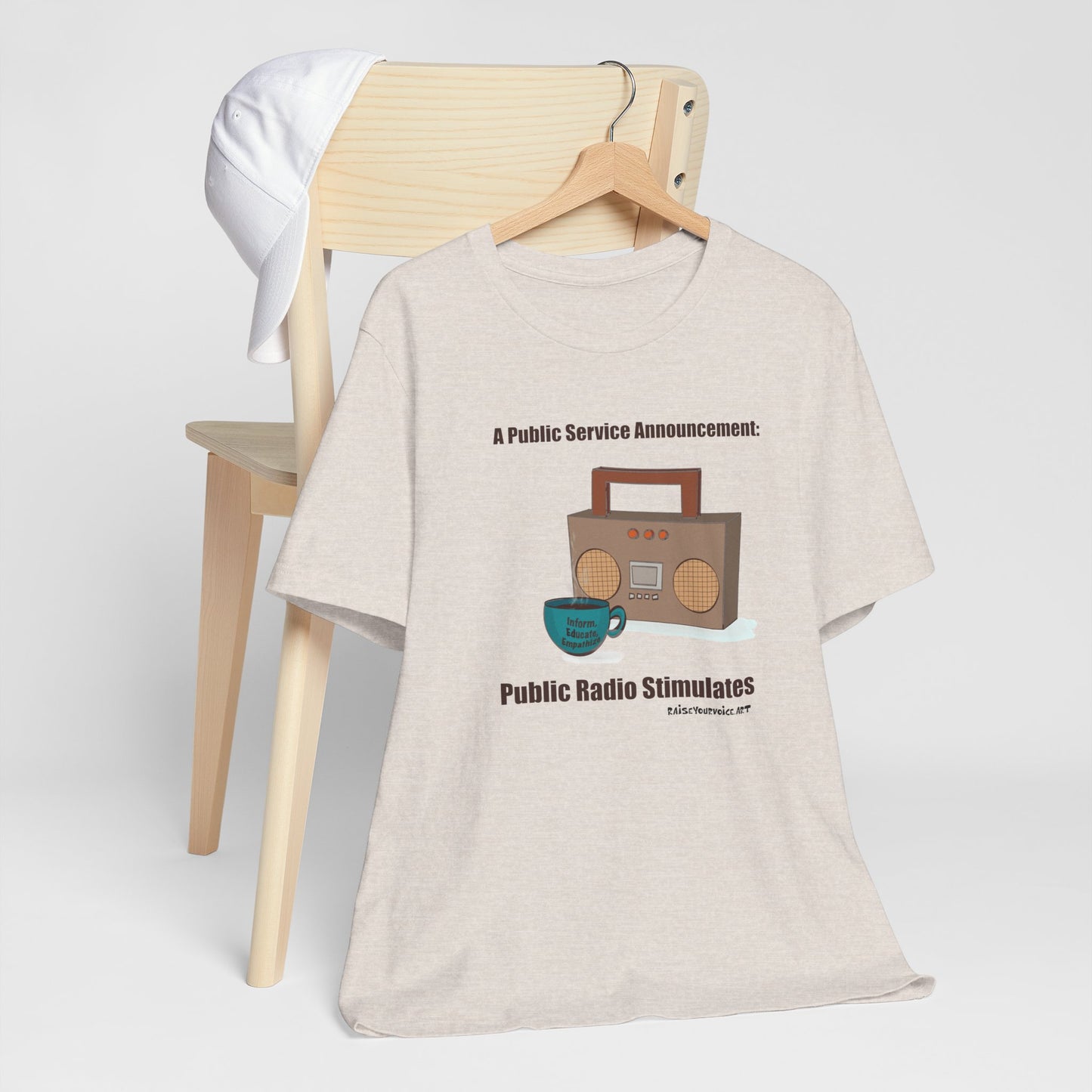 Public Radio Stimulates Unisex Jersey Tee