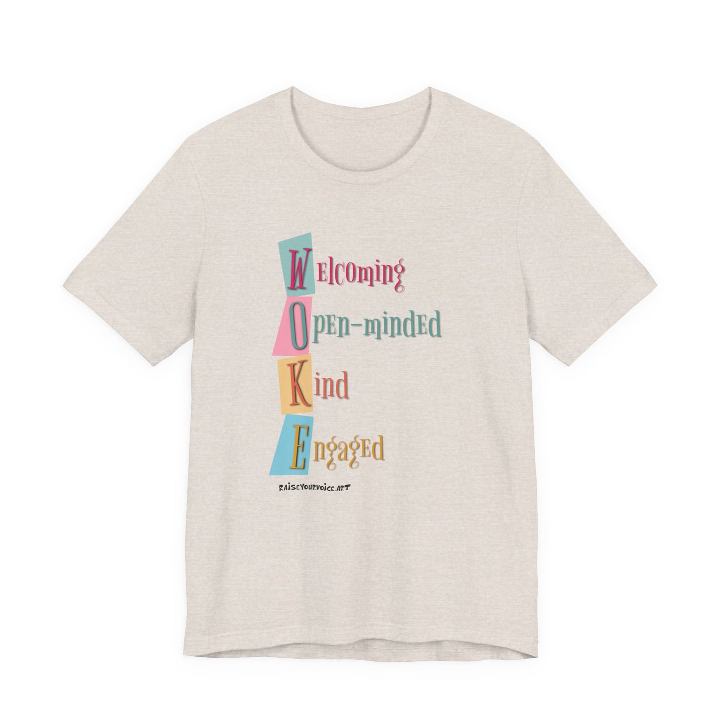 WOKE Unisex Tee,