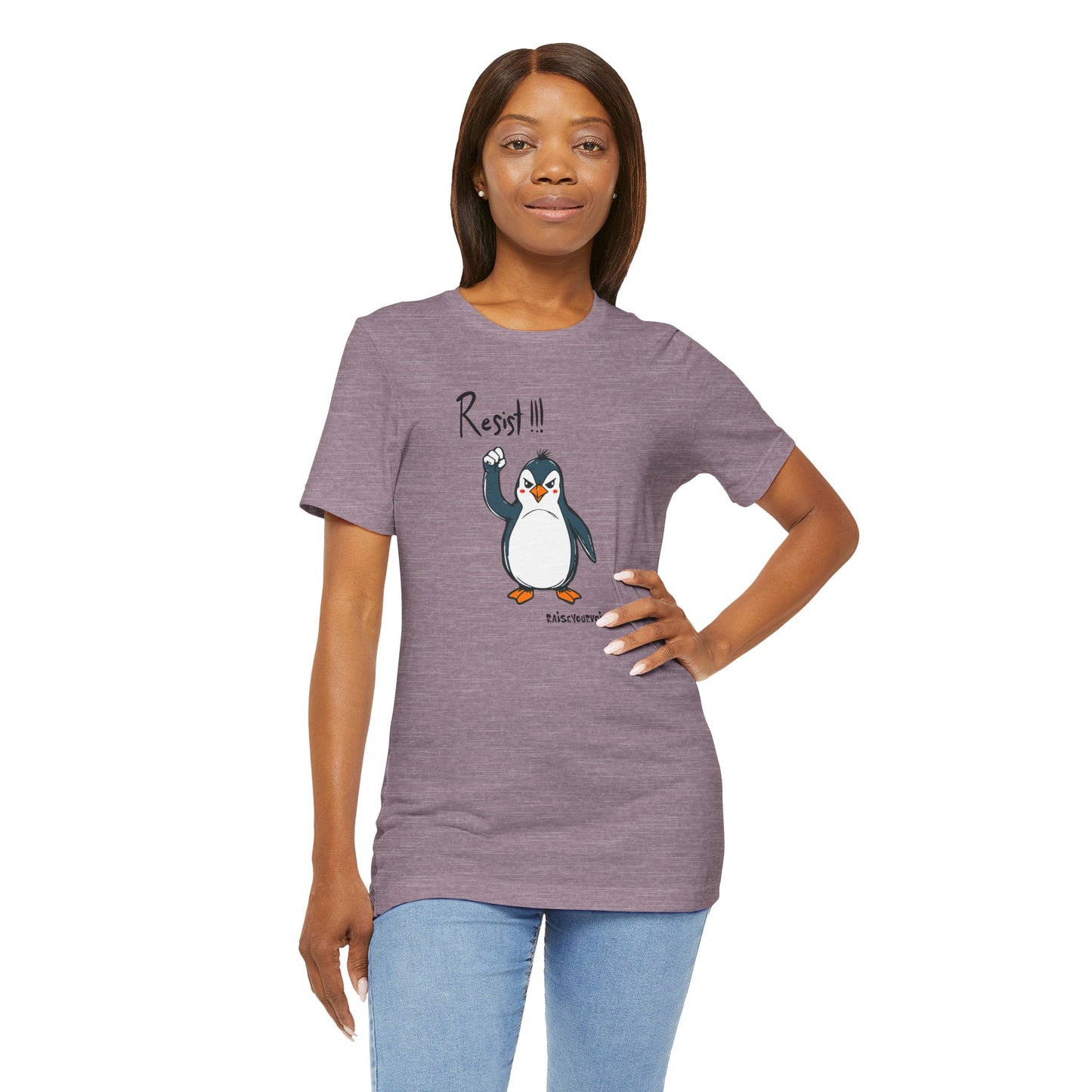 Penguin Resist! Unisex Tee
