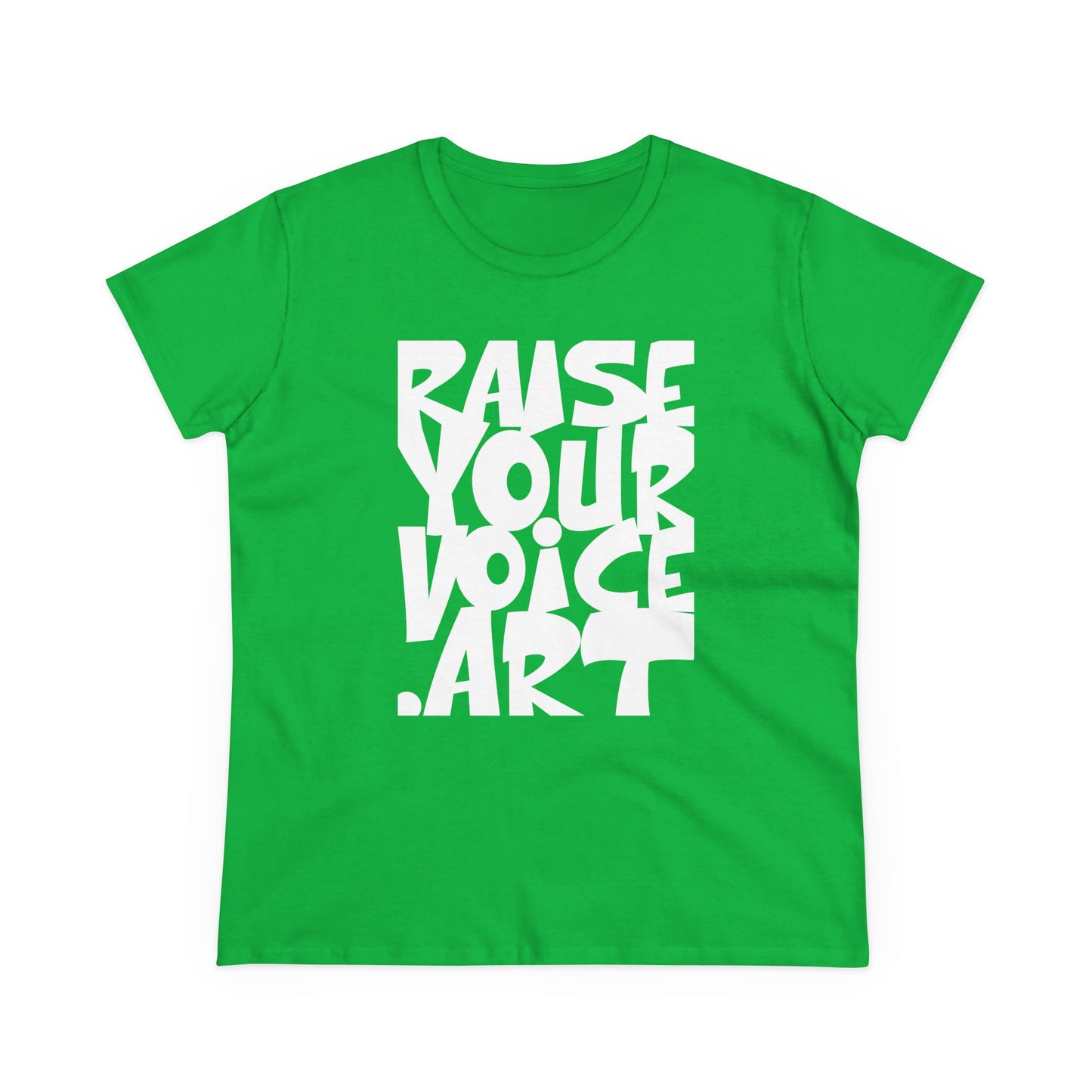 RaiseYourVoice.ART" Women's Tee