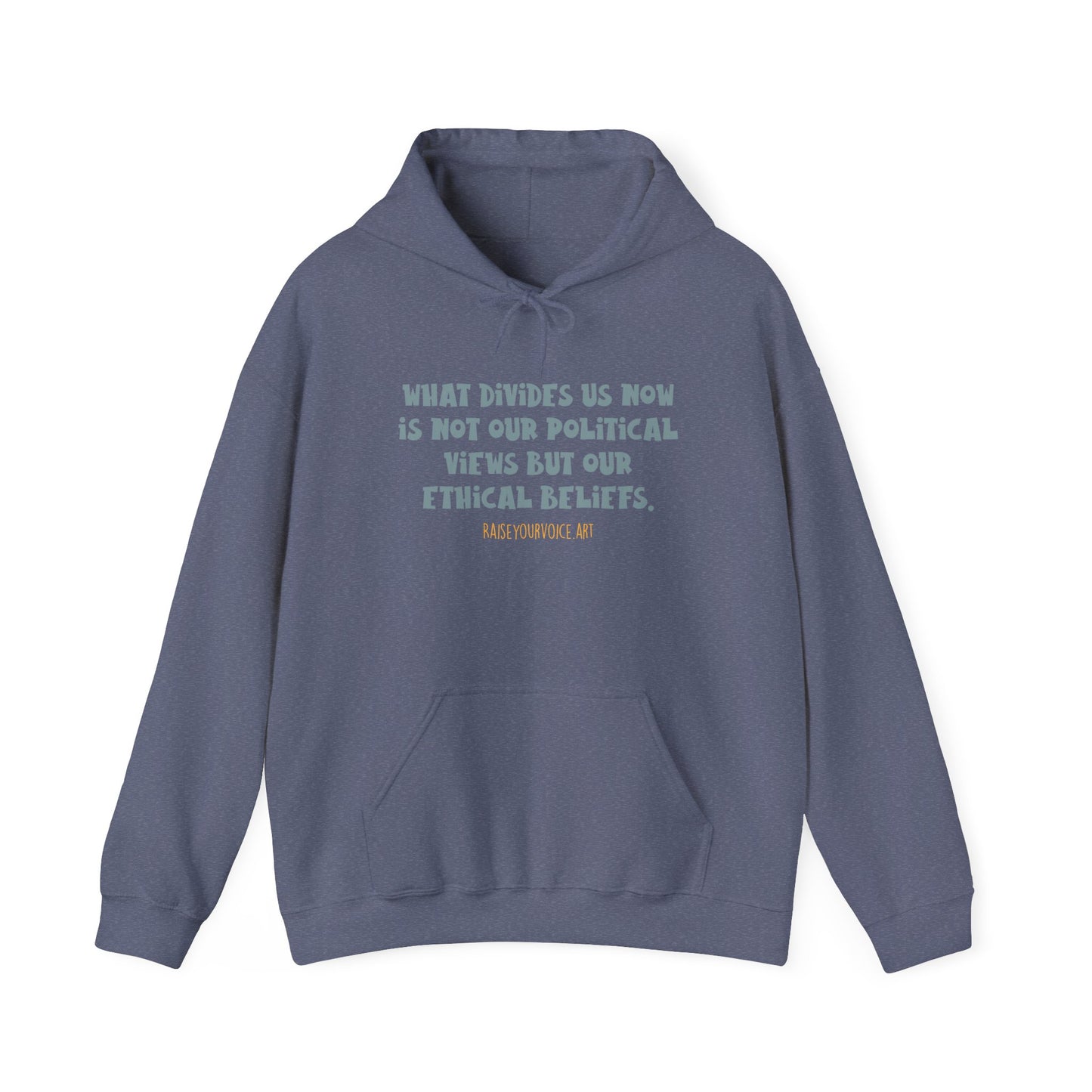 Ethical Beliefs Hoodie - Unisex Heavy Blend Sweatshirt
