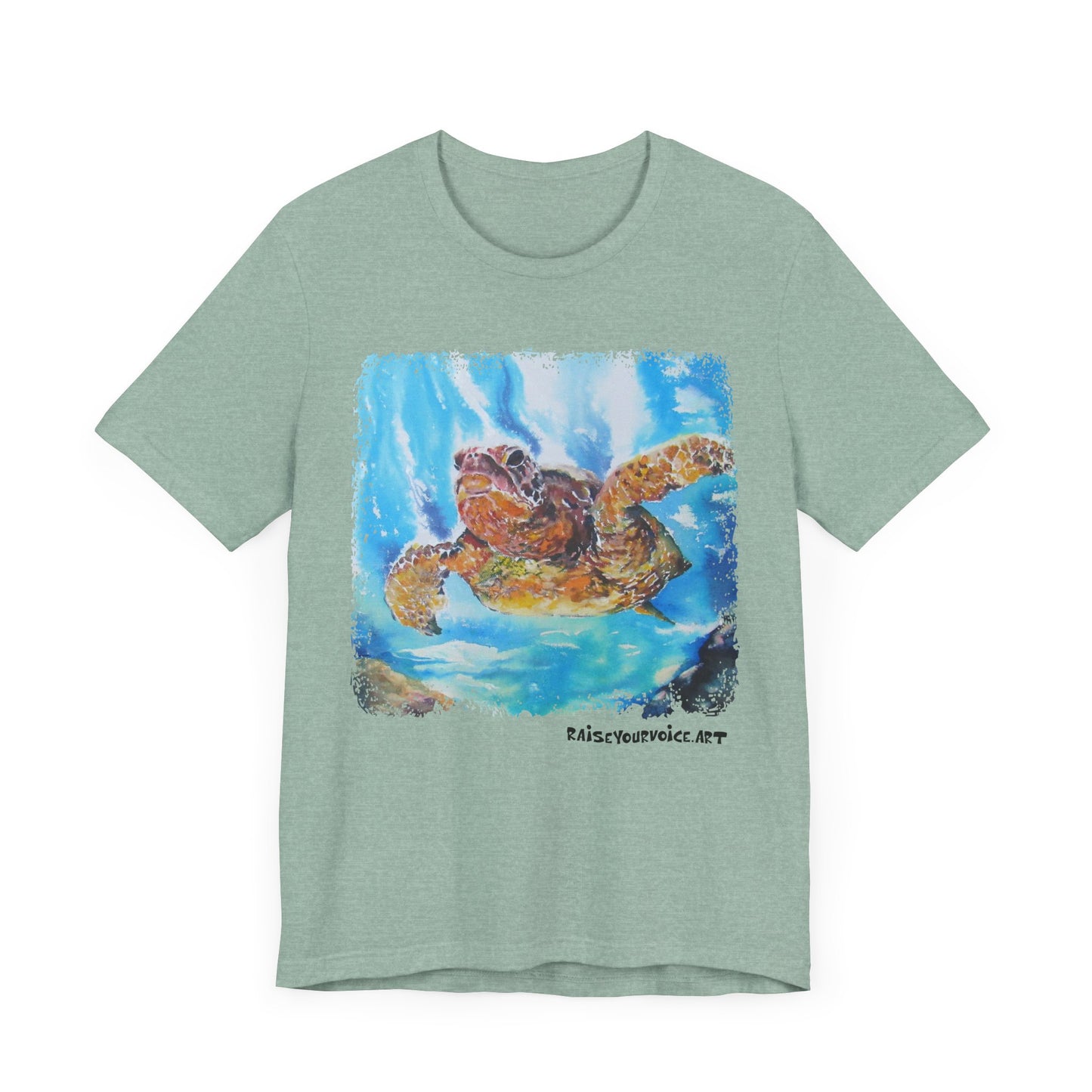 Turtles! " Serene" by Annie Allen Clark- Eco-Friendly