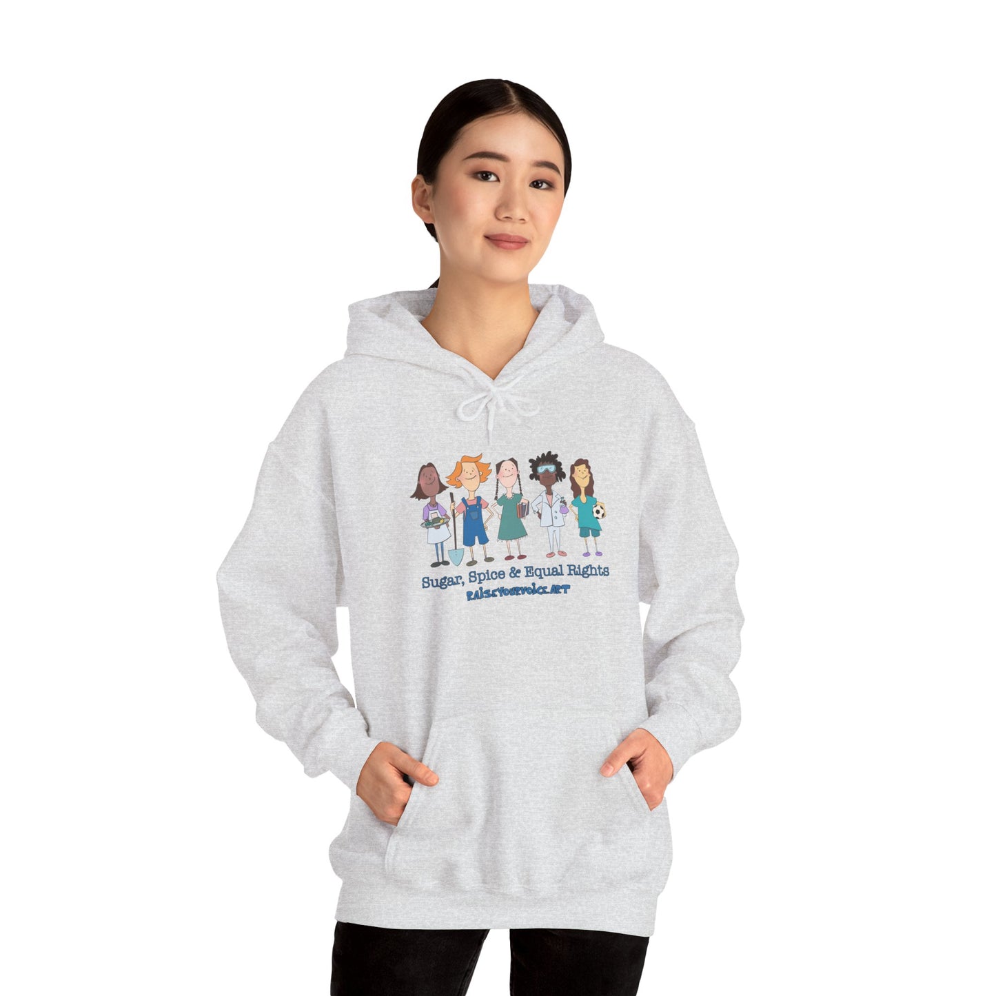 Sugar, Spice & Equal Rights! Equality Hoodie