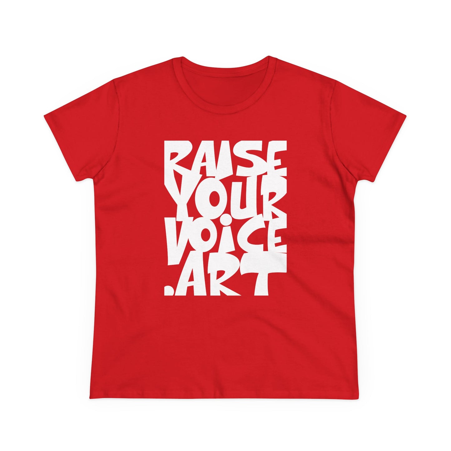 RaiseYourVoice.ART" Women's Tee