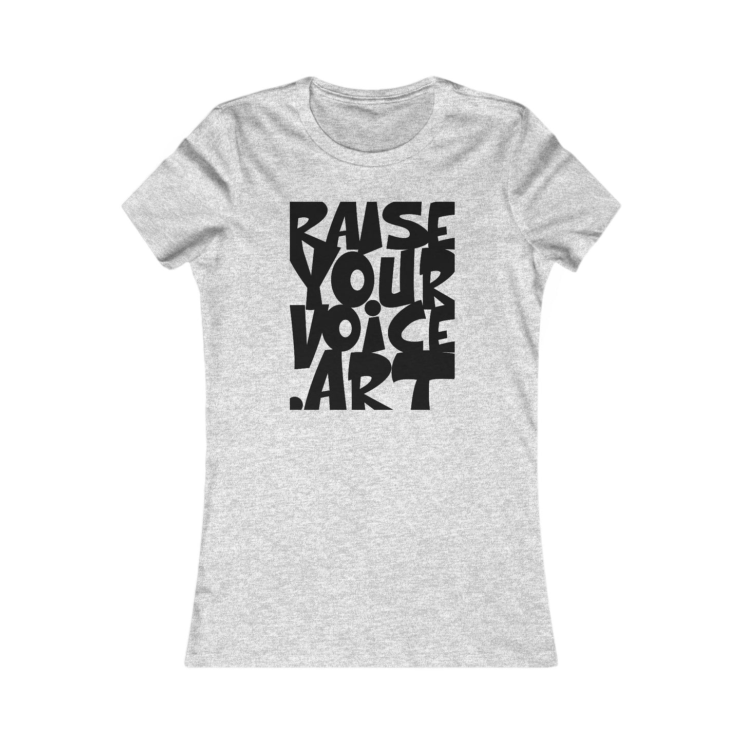 RAISEYOURVOICE.ART Women's Graphic Tee - Art. Connect. Act.