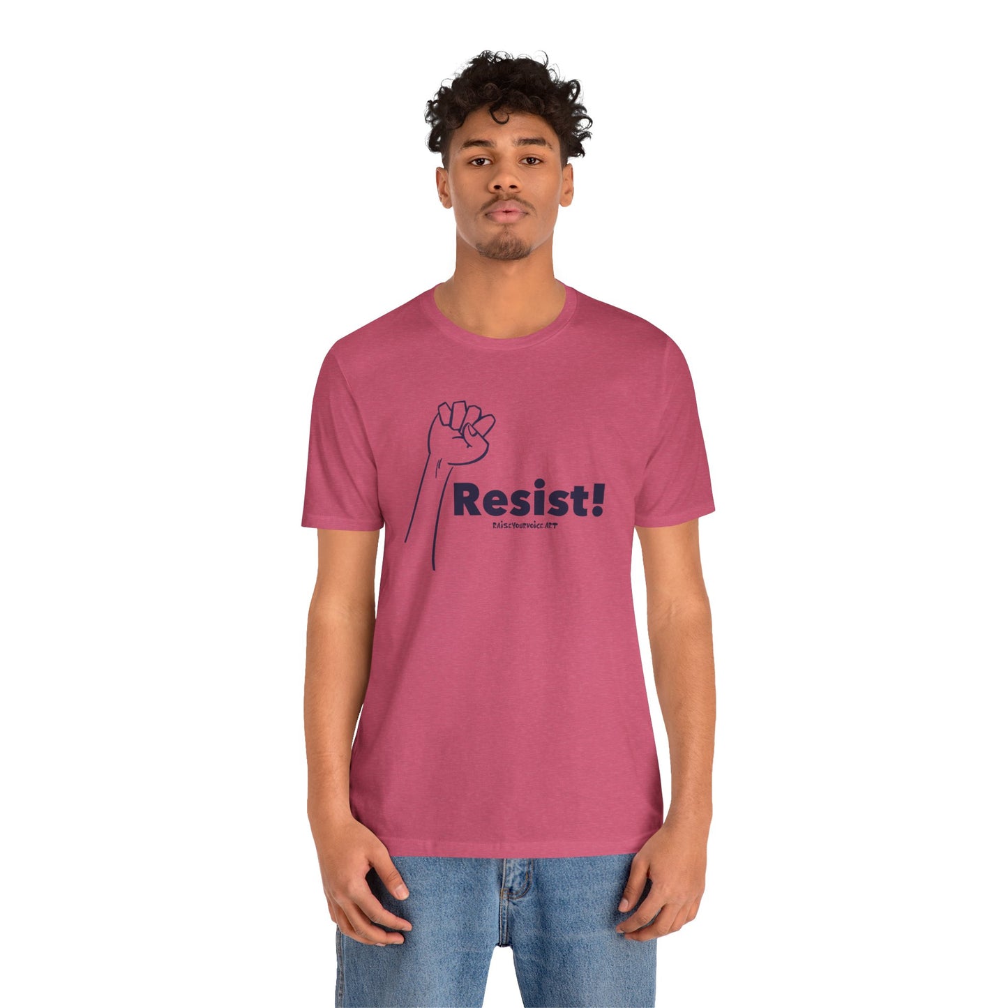 "Resist!" - Empowerment Unisex Jersey Tee