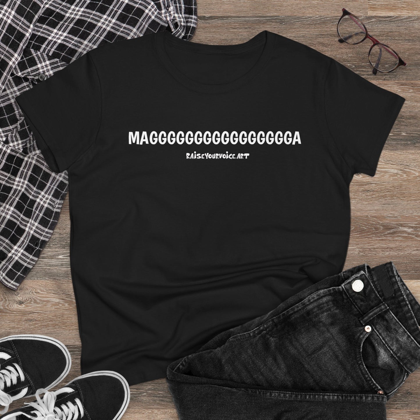 Women's MAGGGGGGGGGGGGA Cotton Tee