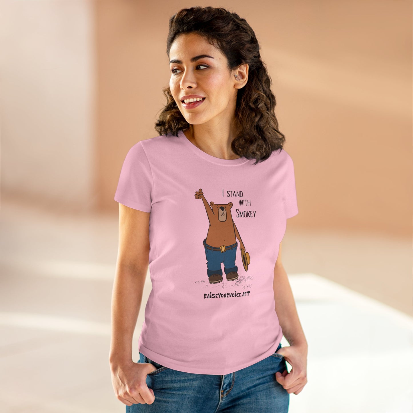 I Stand With Smokey, Women’s Tee