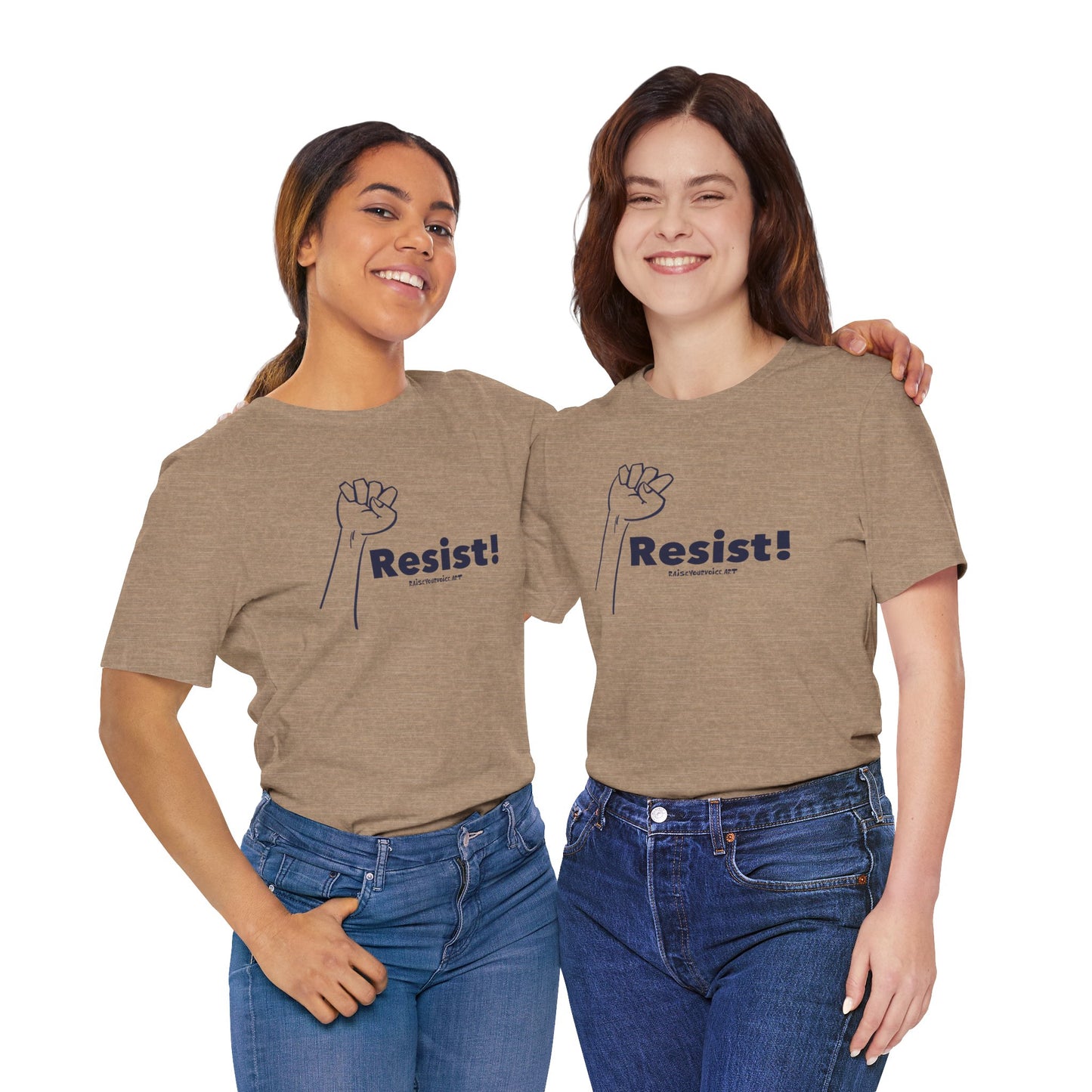 "Resist!" - Empowerment Unisex Jersey Tee