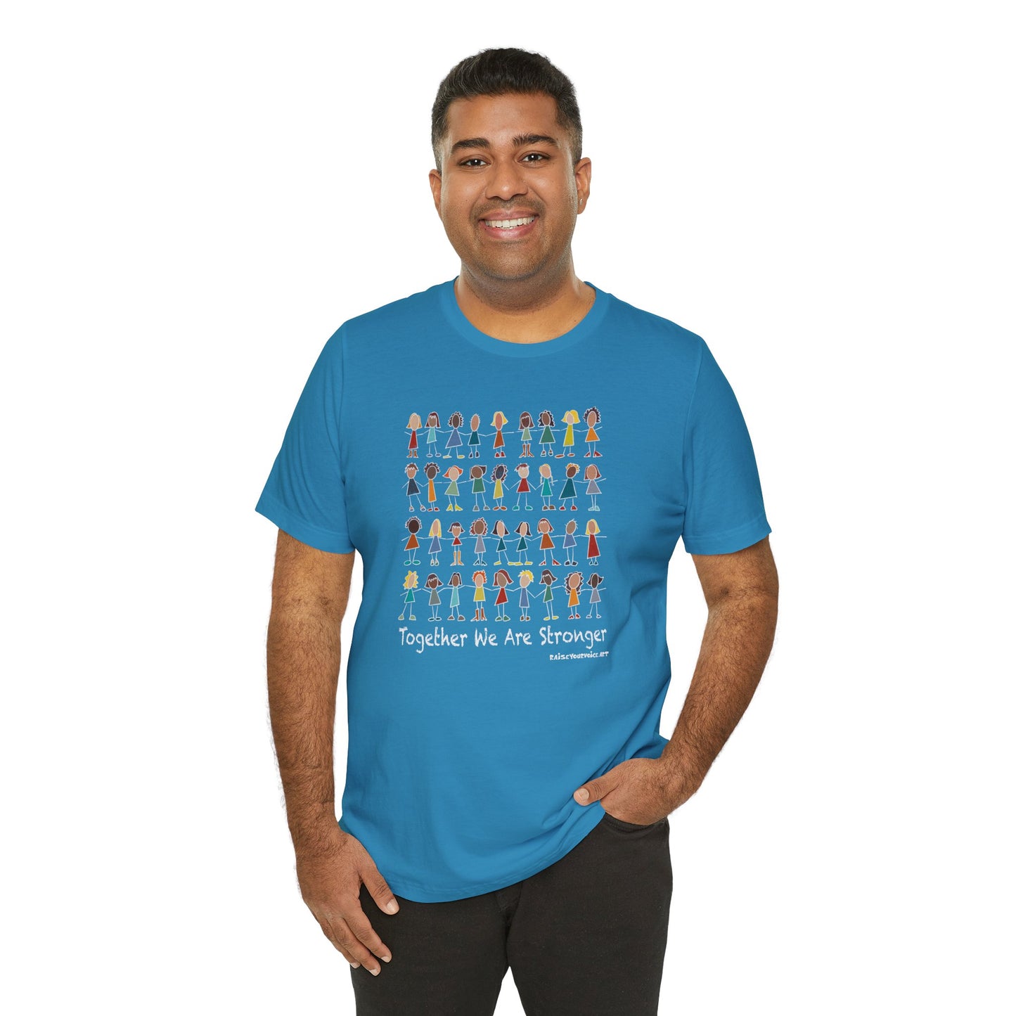 Together We Are Stronger, Resistance, Peace, Pro Democracy, Pro Education T-Shirt