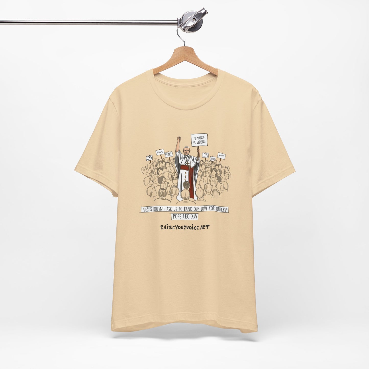 Pope Leo XIV Unisex Tee - American Pope Tribute