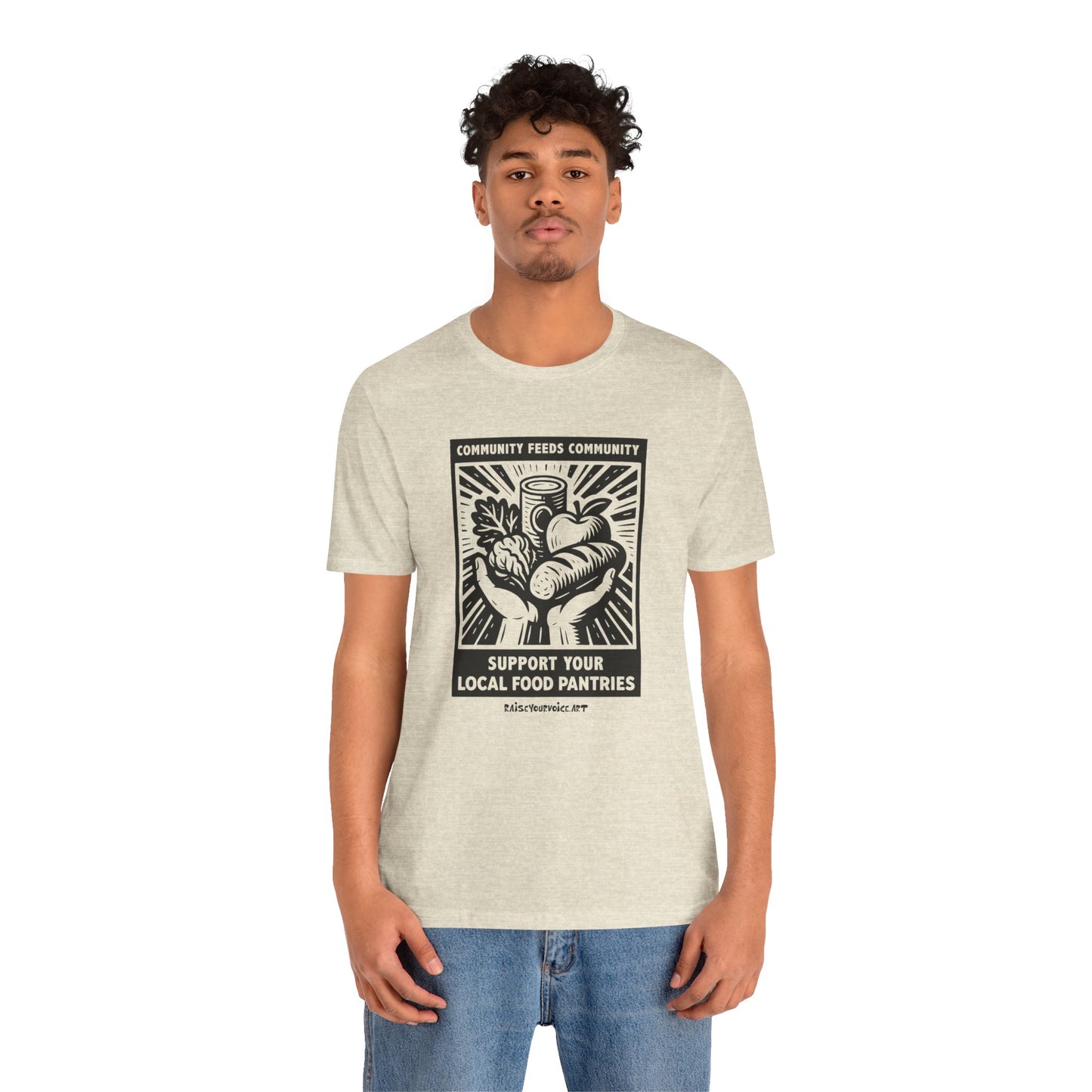 Community Feeds Community, Food Security Awareness Unisex Tee