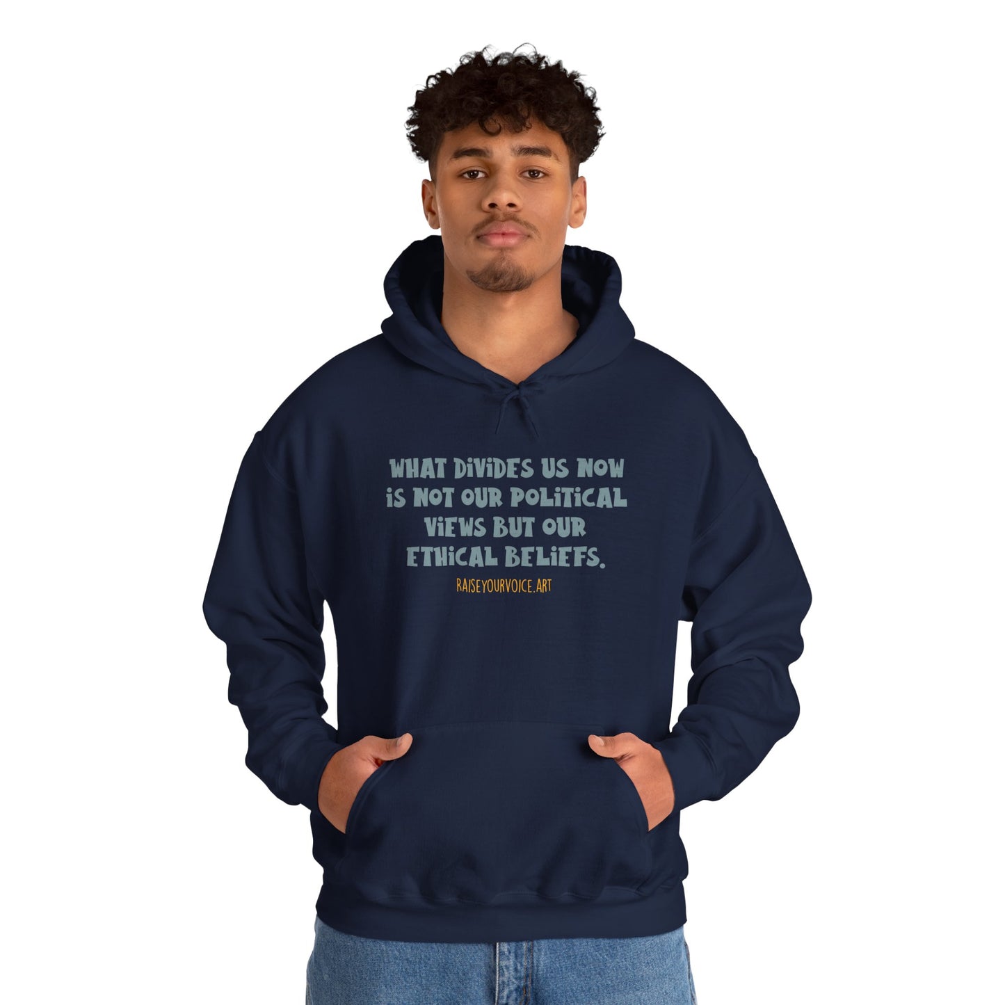 Ethical Beliefs Hoodie - Unisex Heavy Blend Sweatshirt
