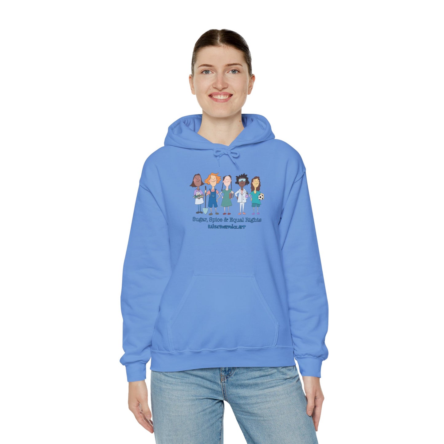 Sugar, Spice & Equal Rights! Equality Hoodie
