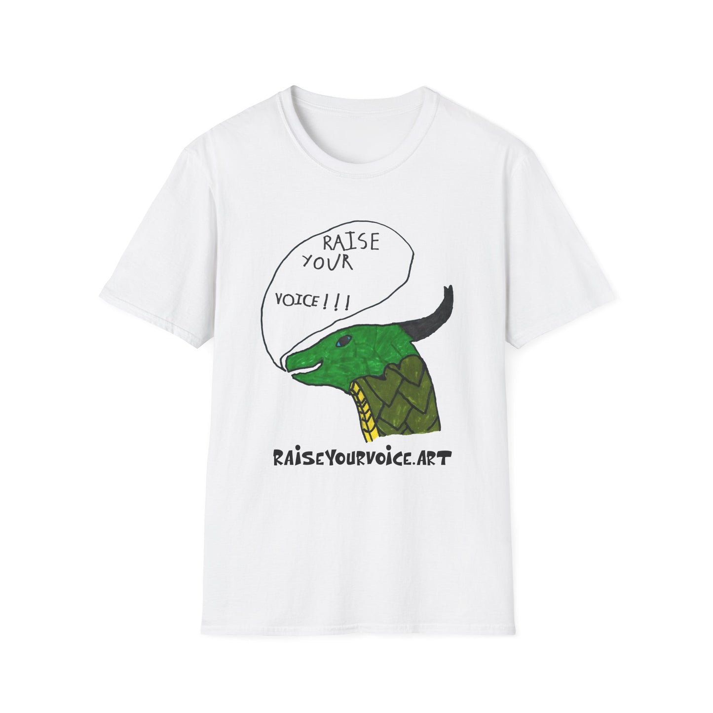 Dragons for the environment tee - unisex soft style tee