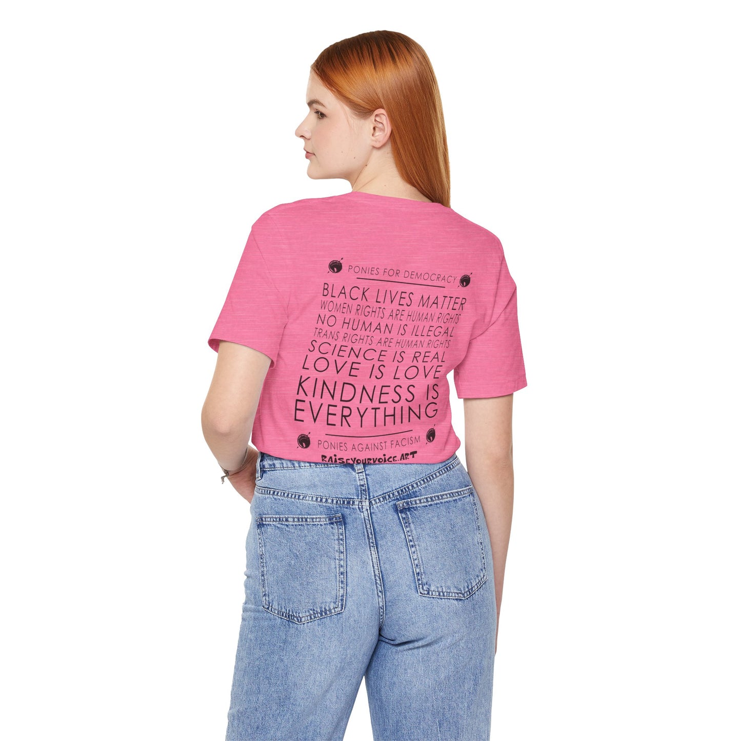 Blue Pony Club - Unisex Jersey Tee - Kindness is Everything Graphic Tee for Social Justice Advocates