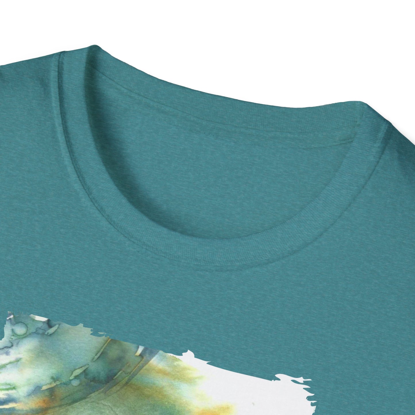 T-shirt for the fish lover, Eco-Friendly Artistic Watercolor T-Shirt | Raise Your Voice