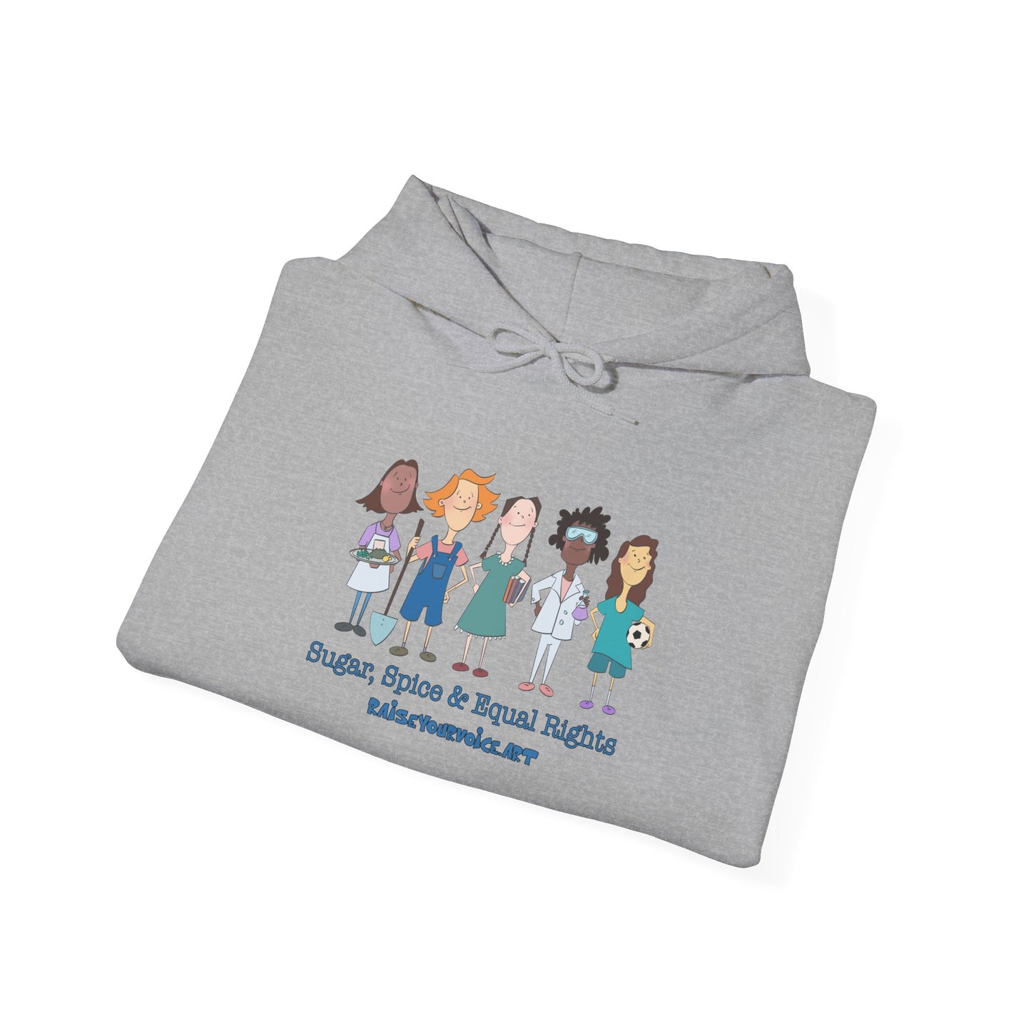 Sugar, Spice & Equal Rights! Equality Hoodie