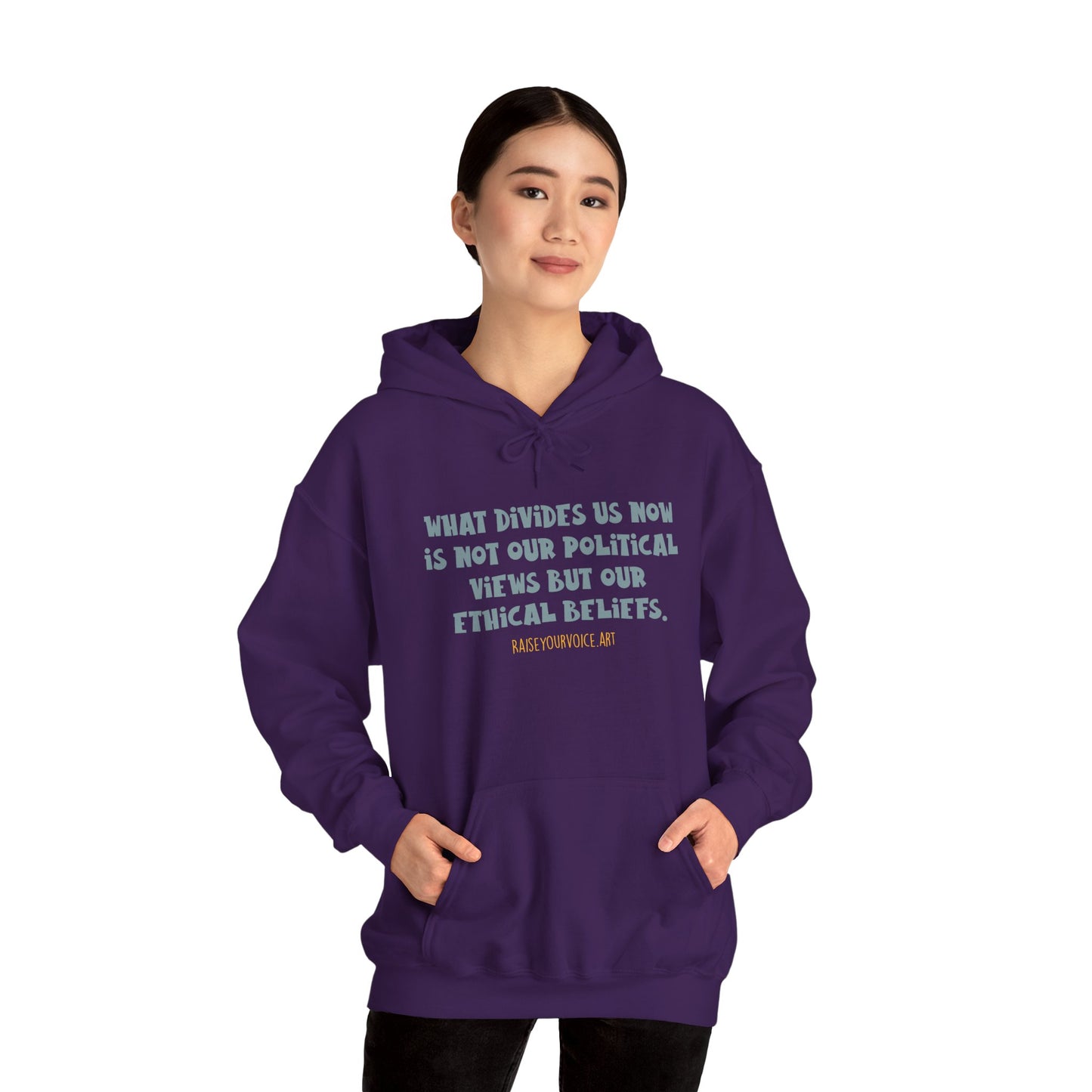 Ethical Beliefs Hoodie - Unisex Heavy Blend Sweatshirt