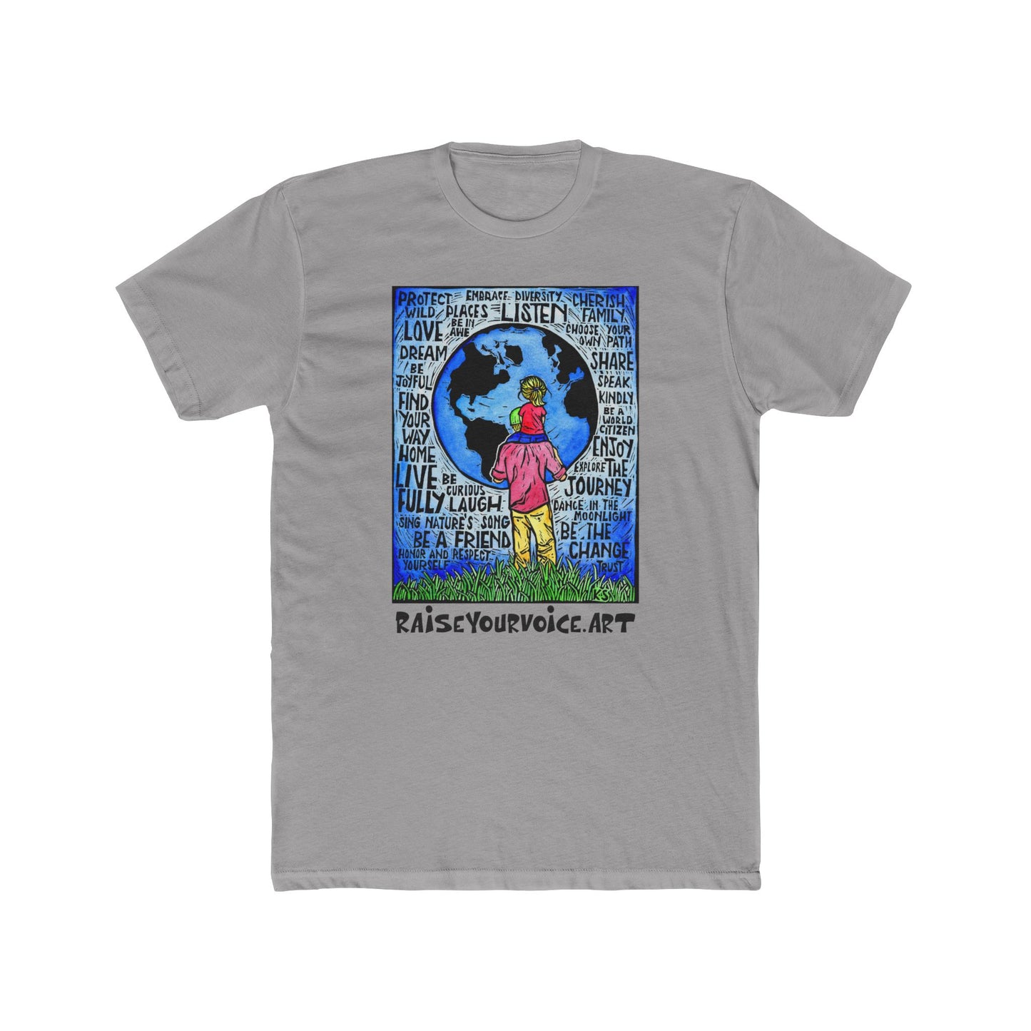 Teach Love and be the Change Unisex Tee