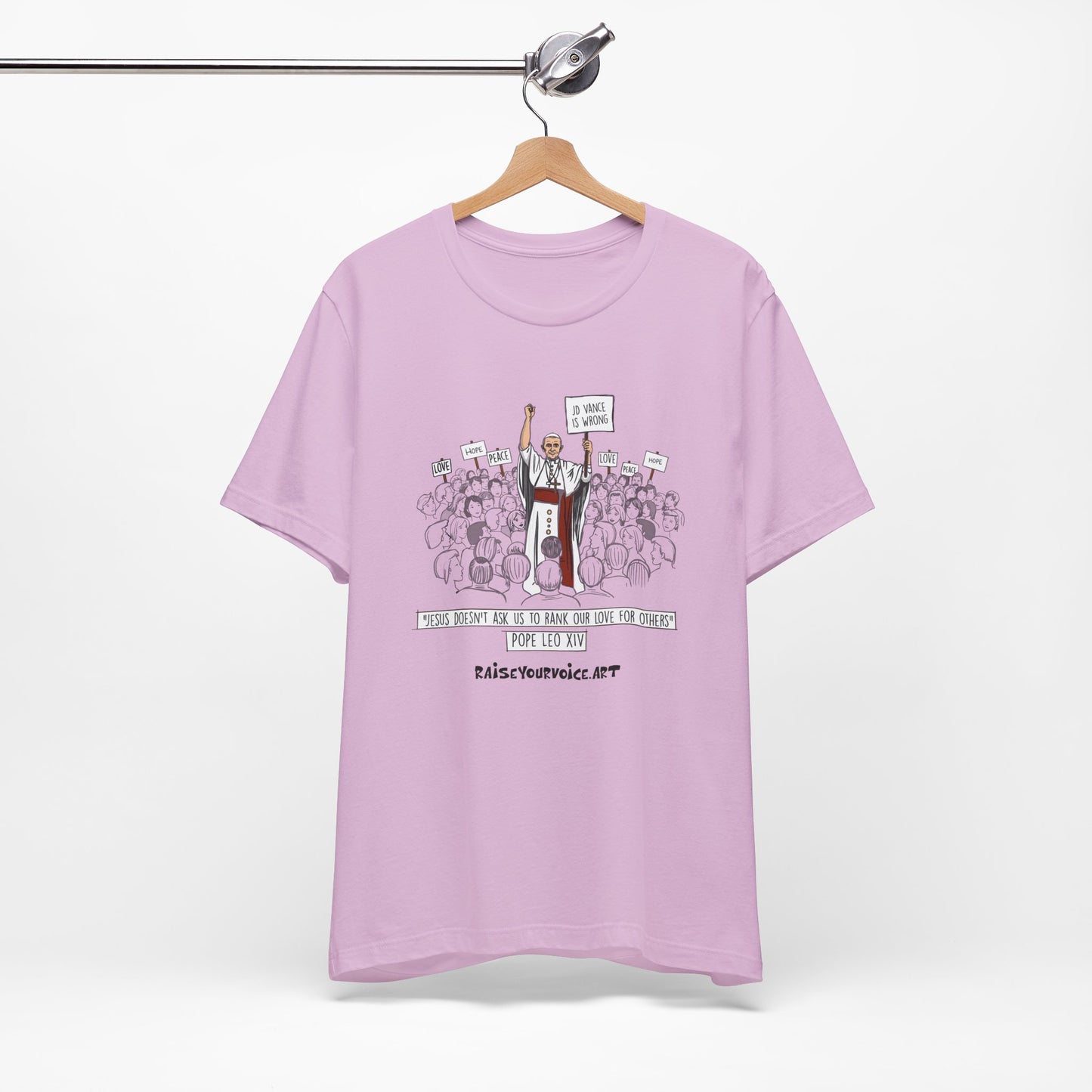 Pope Leo XIV Unisex Tee - American Pope Tribute