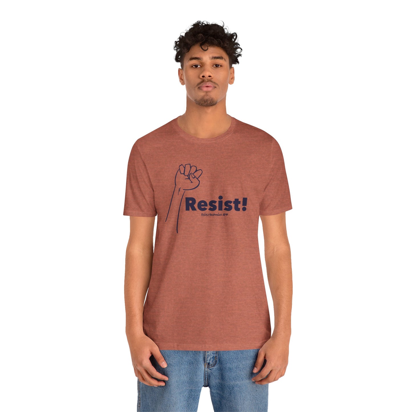 "Resist!" - Empowerment Unisex Jersey Tee