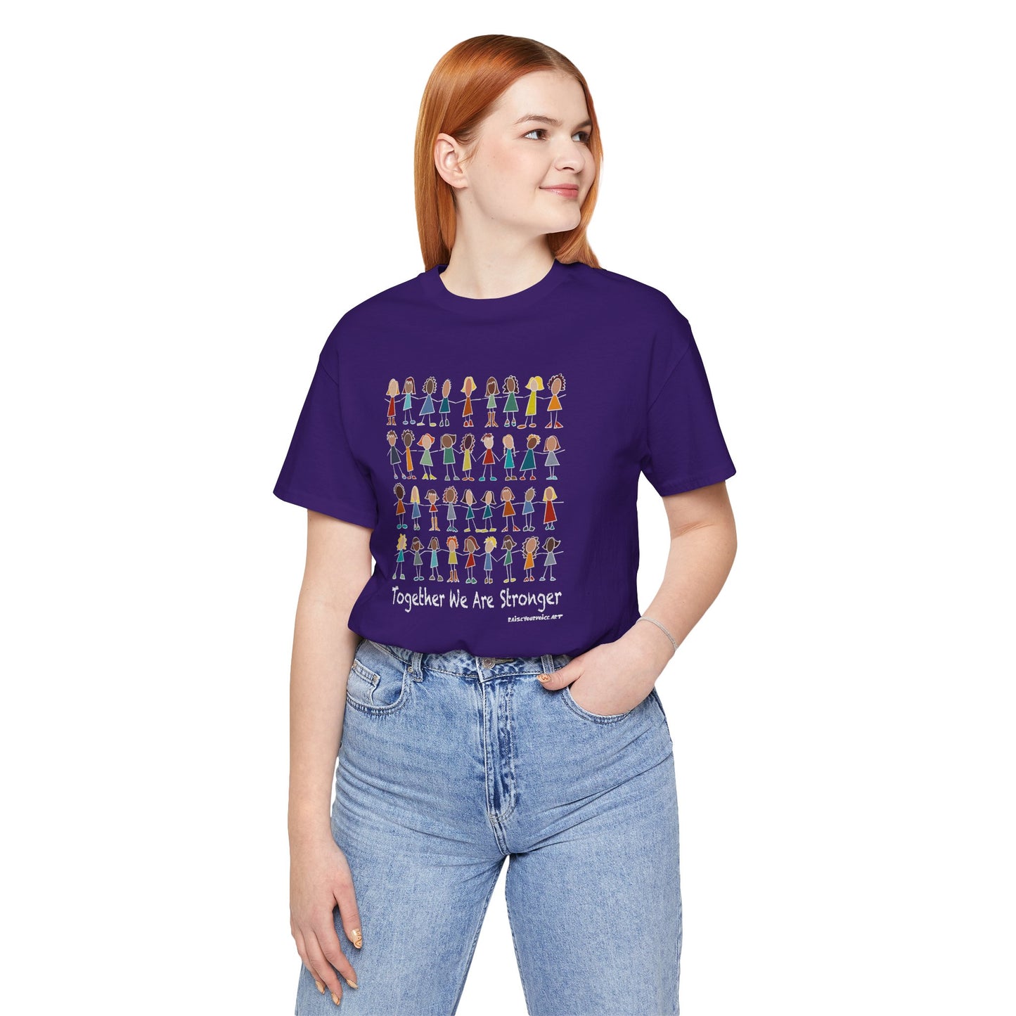 Together We Are Stronger, Resistance, Peace, Pro Democracy, Pro Education T-Shirt