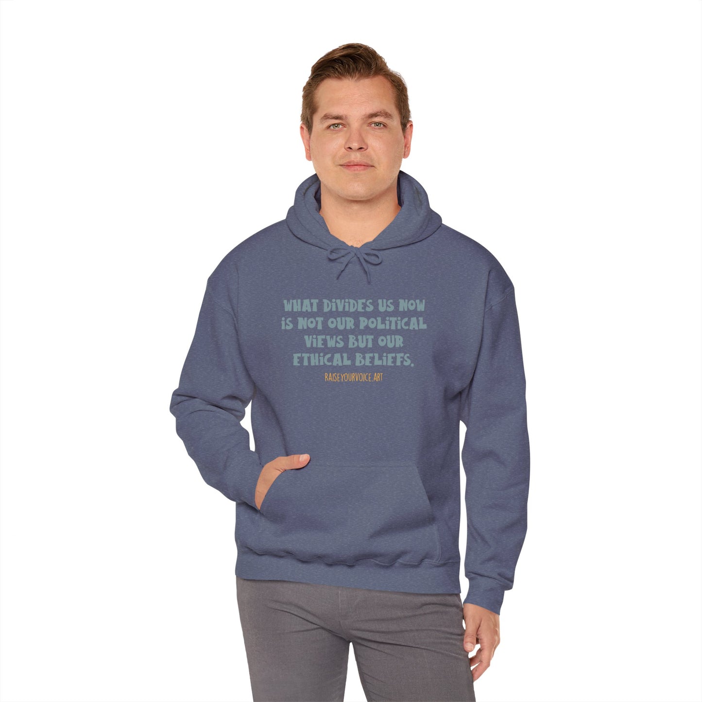 Ethical Beliefs Hoodie - Unisex Heavy Blend Sweatshirt