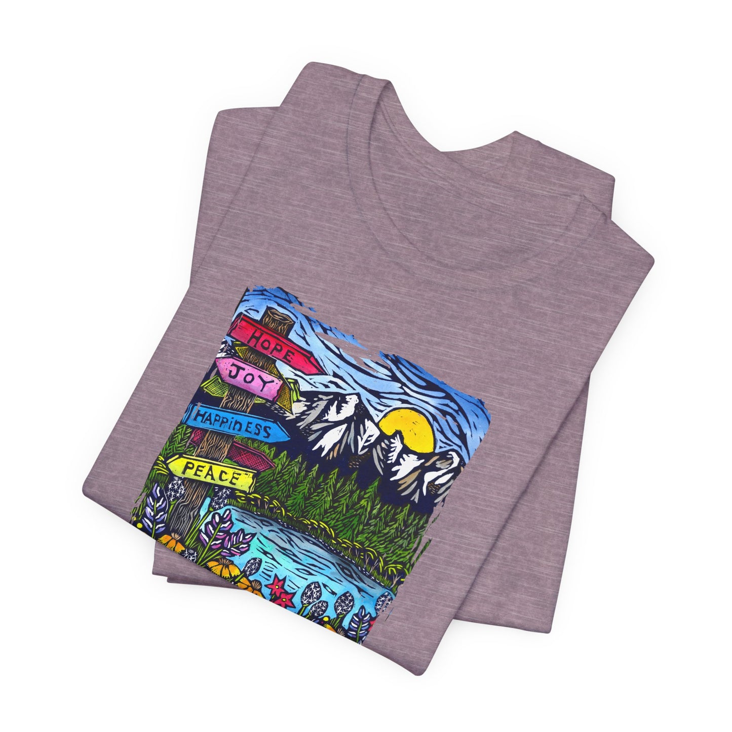 Protect Your Peace Unisex Tee - Inspirational Short Sleeve T-Shirt for Mindfulness