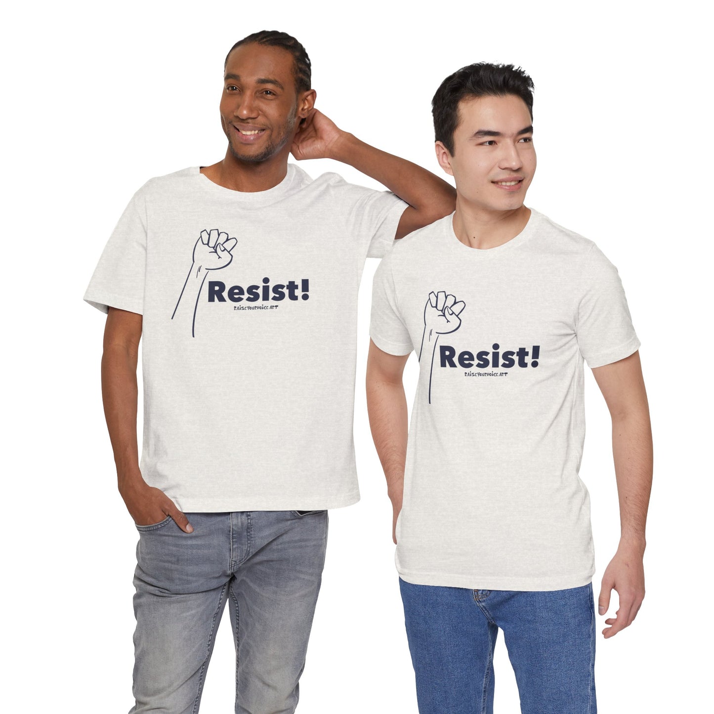 "Resist!" - Empowerment Unisex Jersey Tee