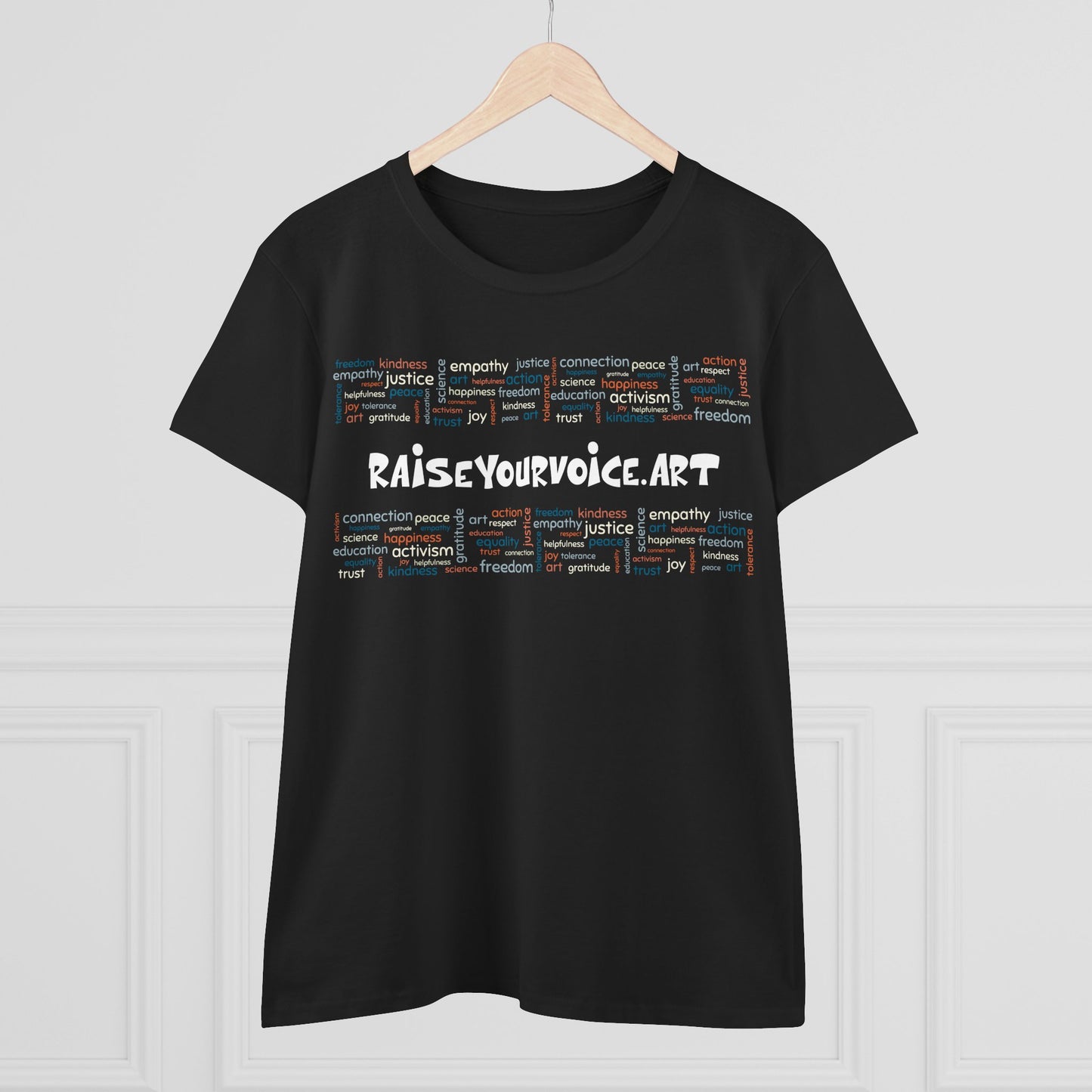 Empowerment Activism Women's Tee - Raise Your Voice