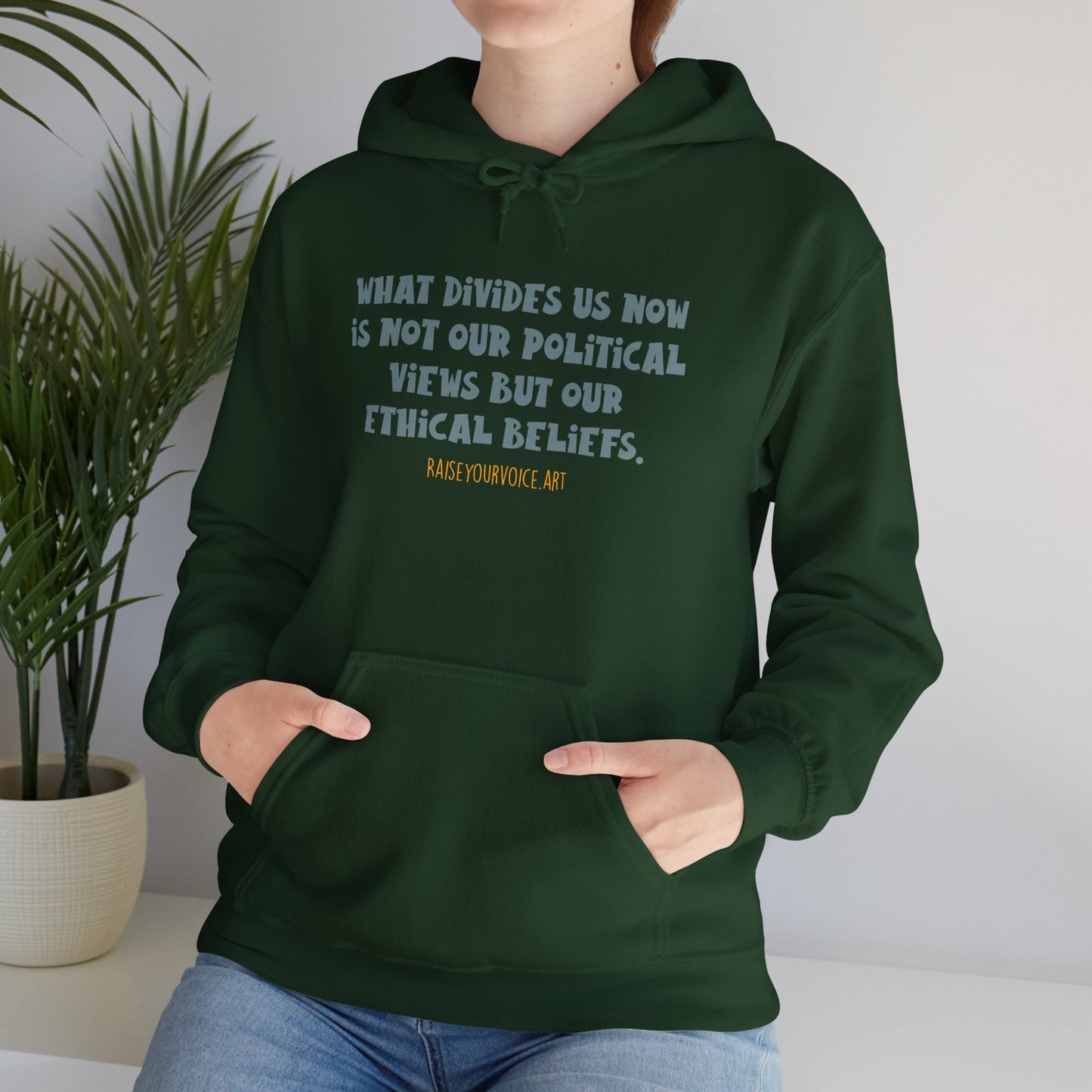 Ethical Beliefs Hoodie - Unisex Heavy Blend Sweatshirt