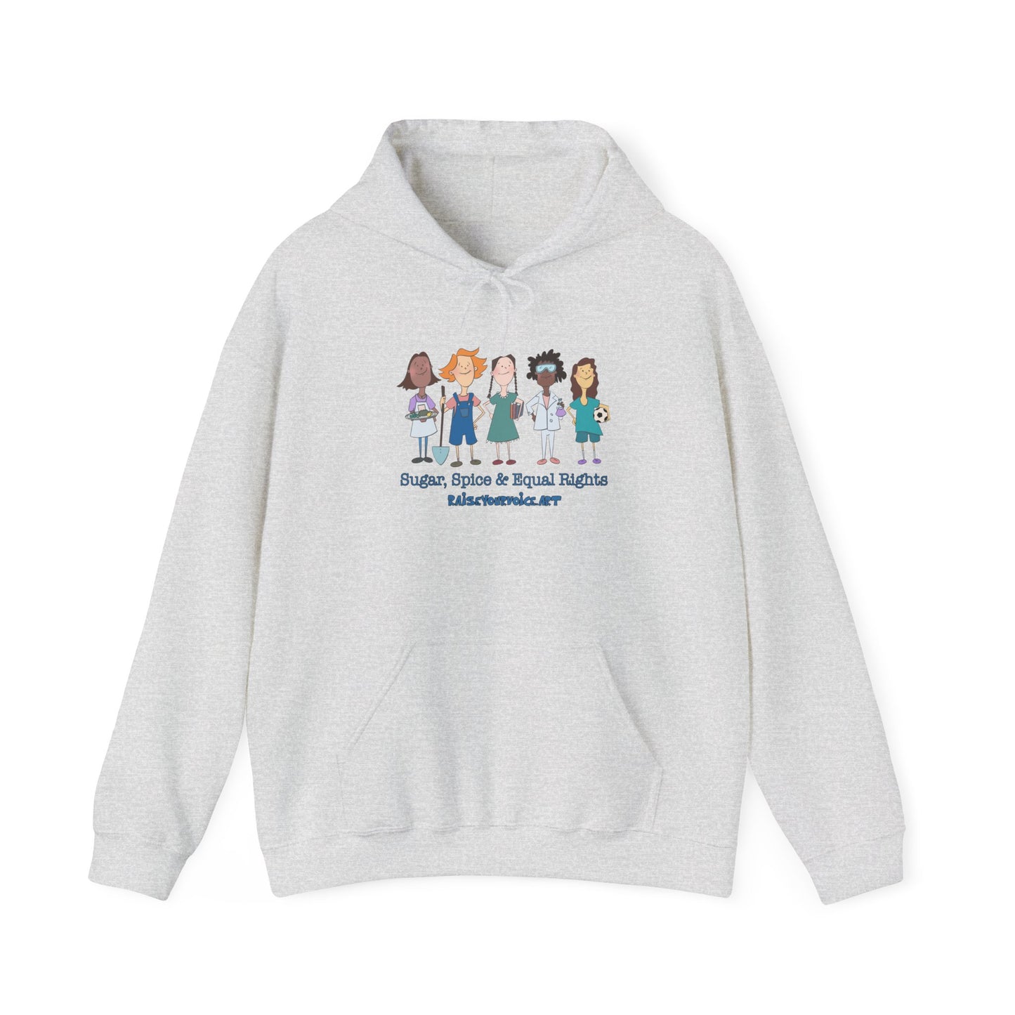 Sugar, Spice & Equal Rights! Equality Hoodie