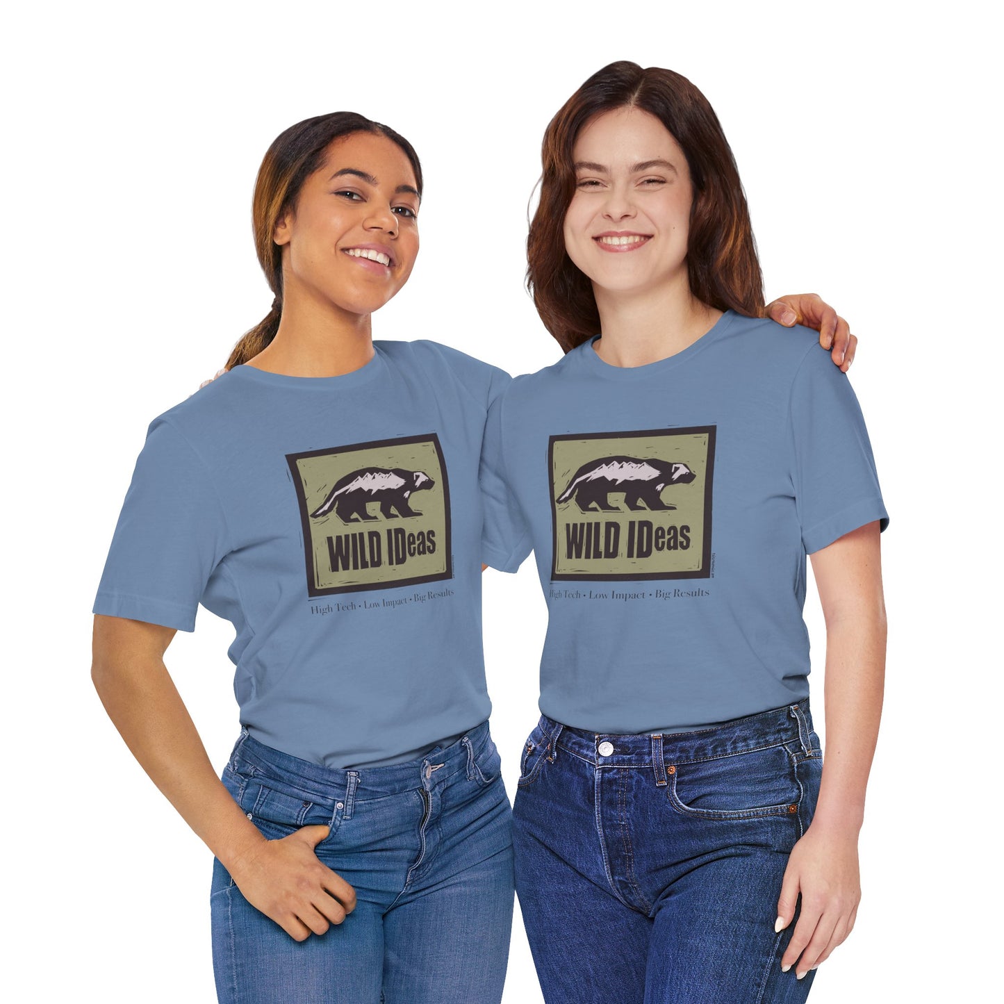Wild Ideas Wolverine, unisex tee.