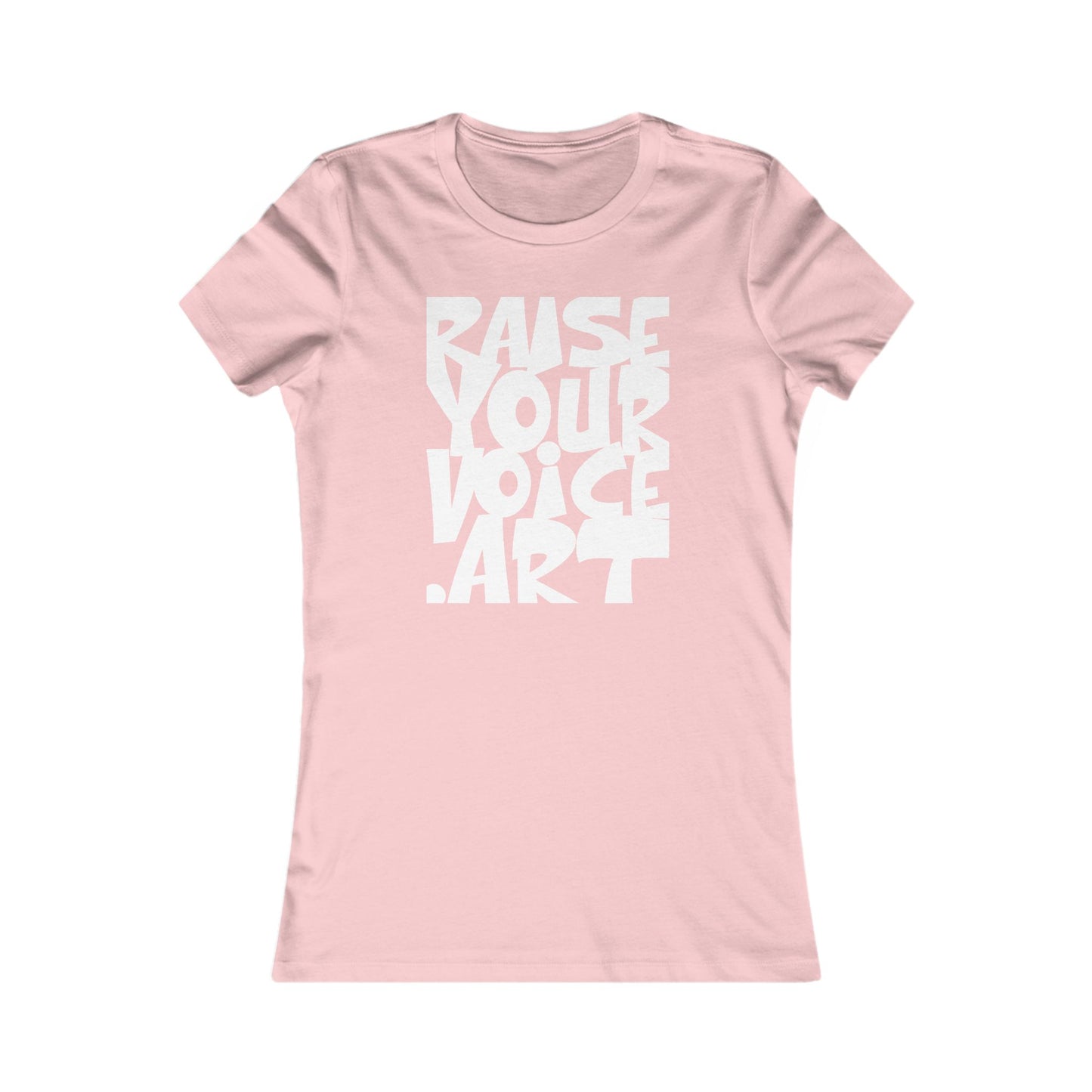 RAISEYOURVOICE.ART Women's Graphic Tee - Art. Connect. Act.