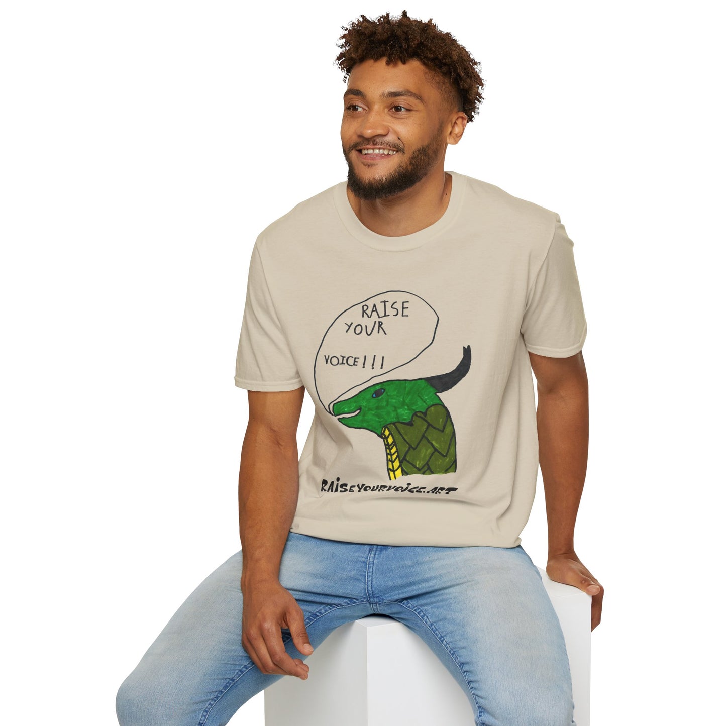Dragons for the environment tee - unisex soft style tee