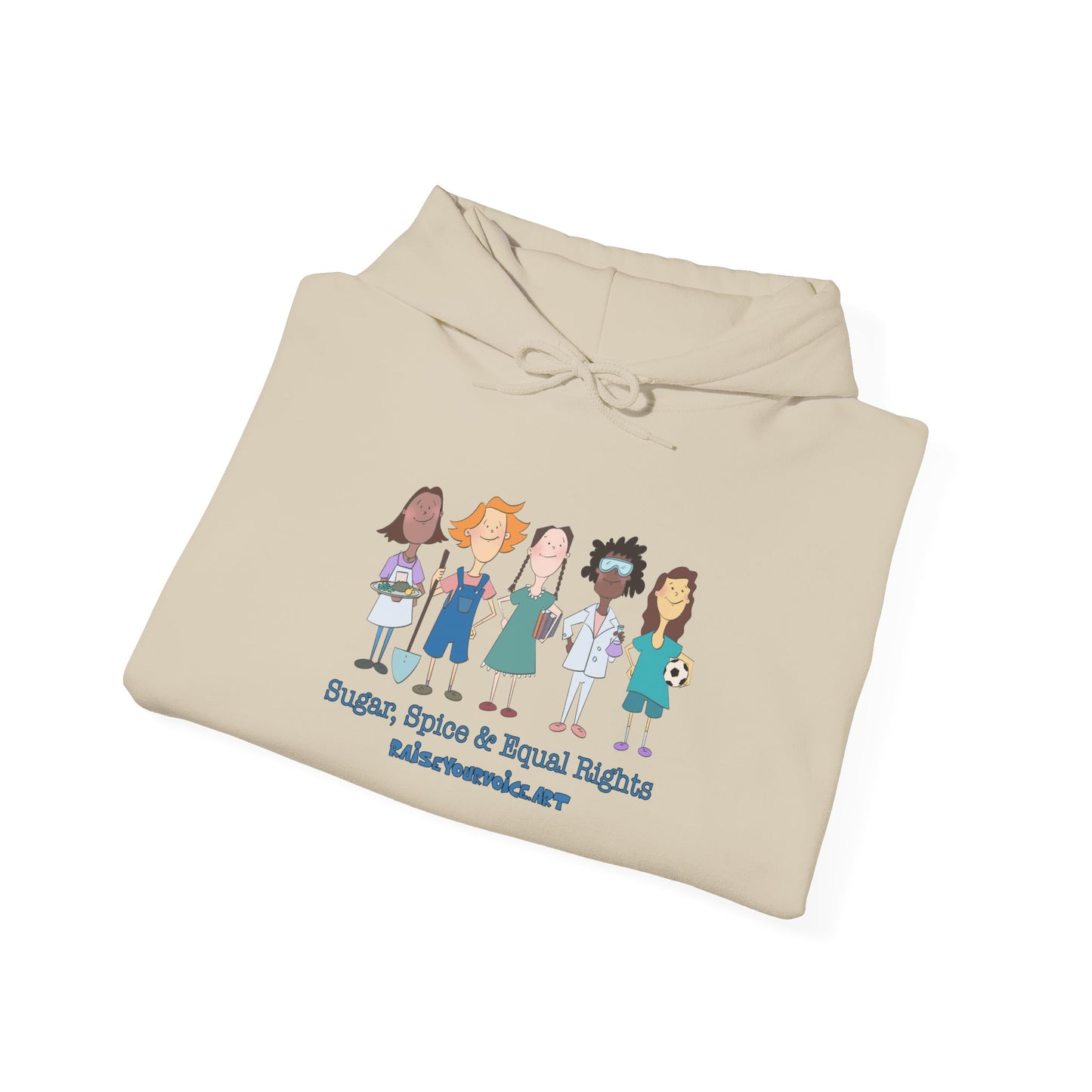 Sugar, Spice & Equal Rights! Equality Hoodie