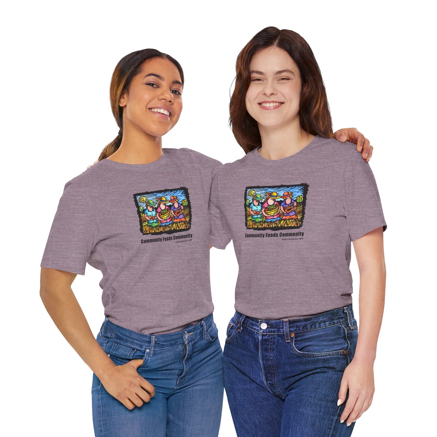 Celebrate Abundance -Community Feeds Community, Unisex Tee
