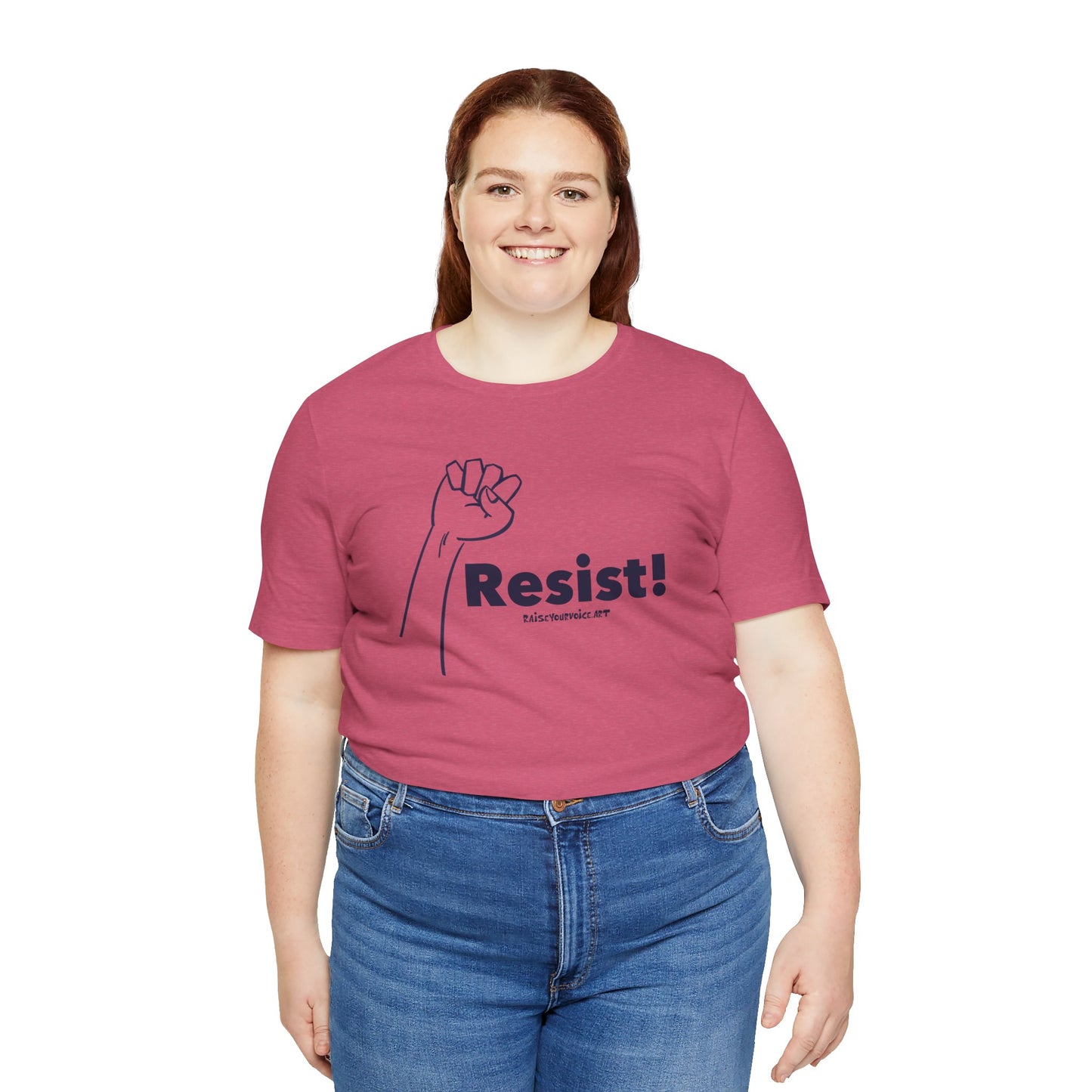 "Resist!" - Empowerment Unisex Jersey Tee