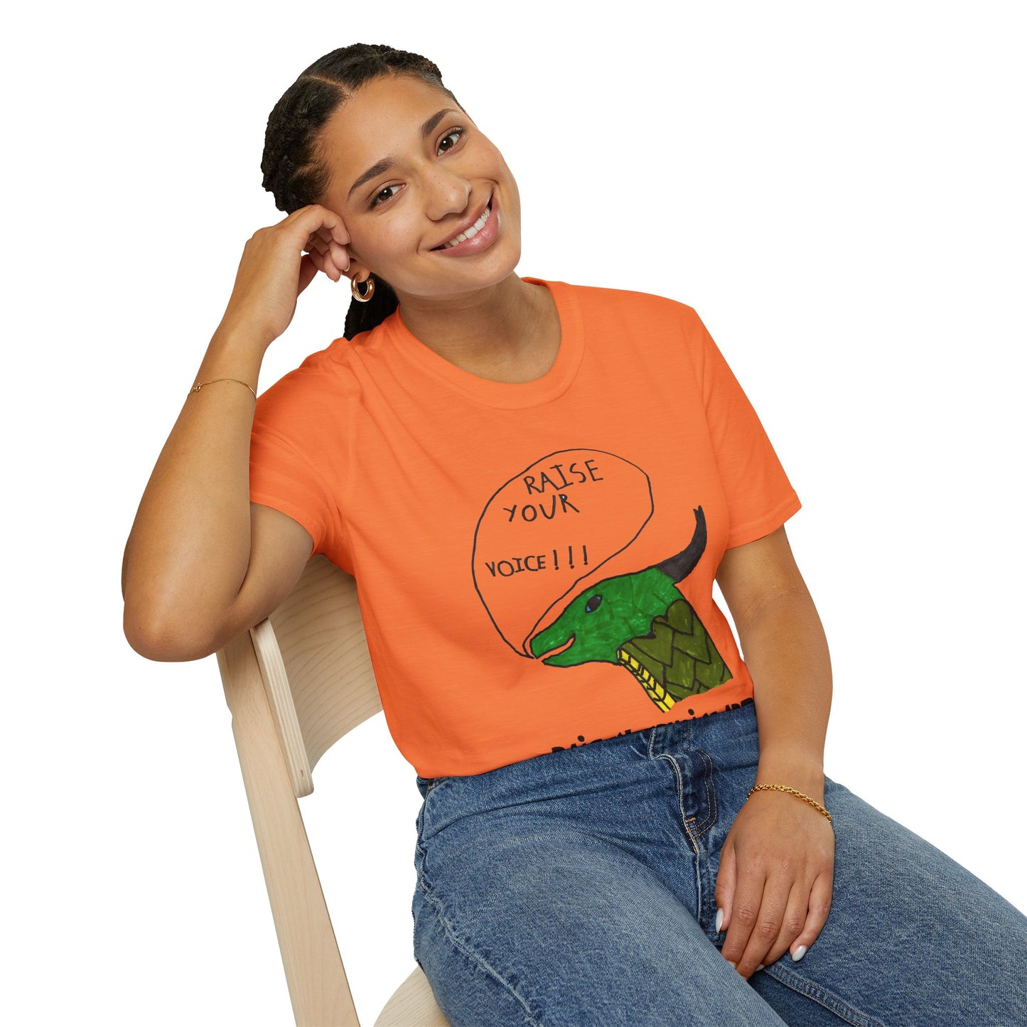 Dragons for the environment tee - unisex soft style tee