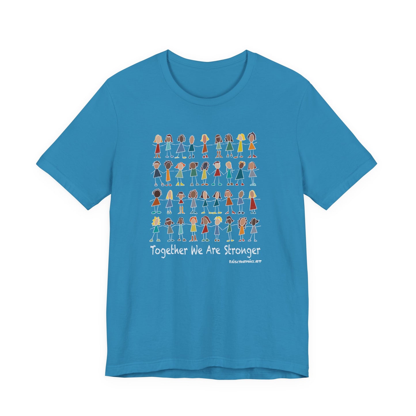 Together We Are Stronger, Resistance, Peace, Pro Democracy, Pro Education T-Shirt